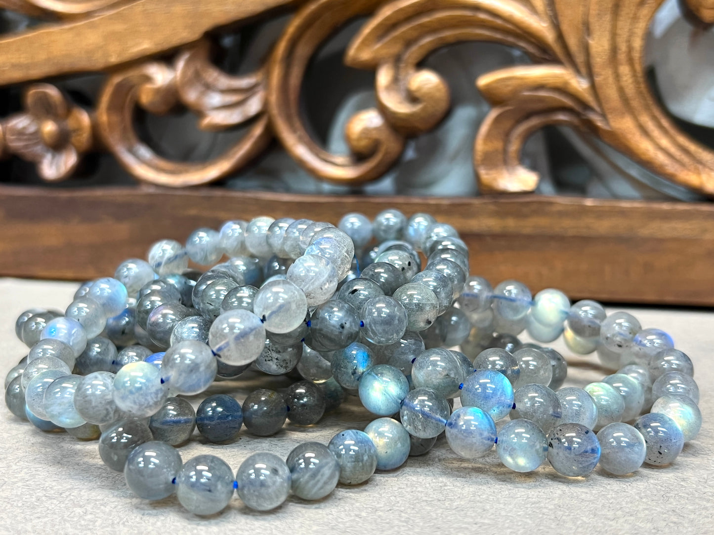 A+ Quality Labradorite Stretchy Bracelets