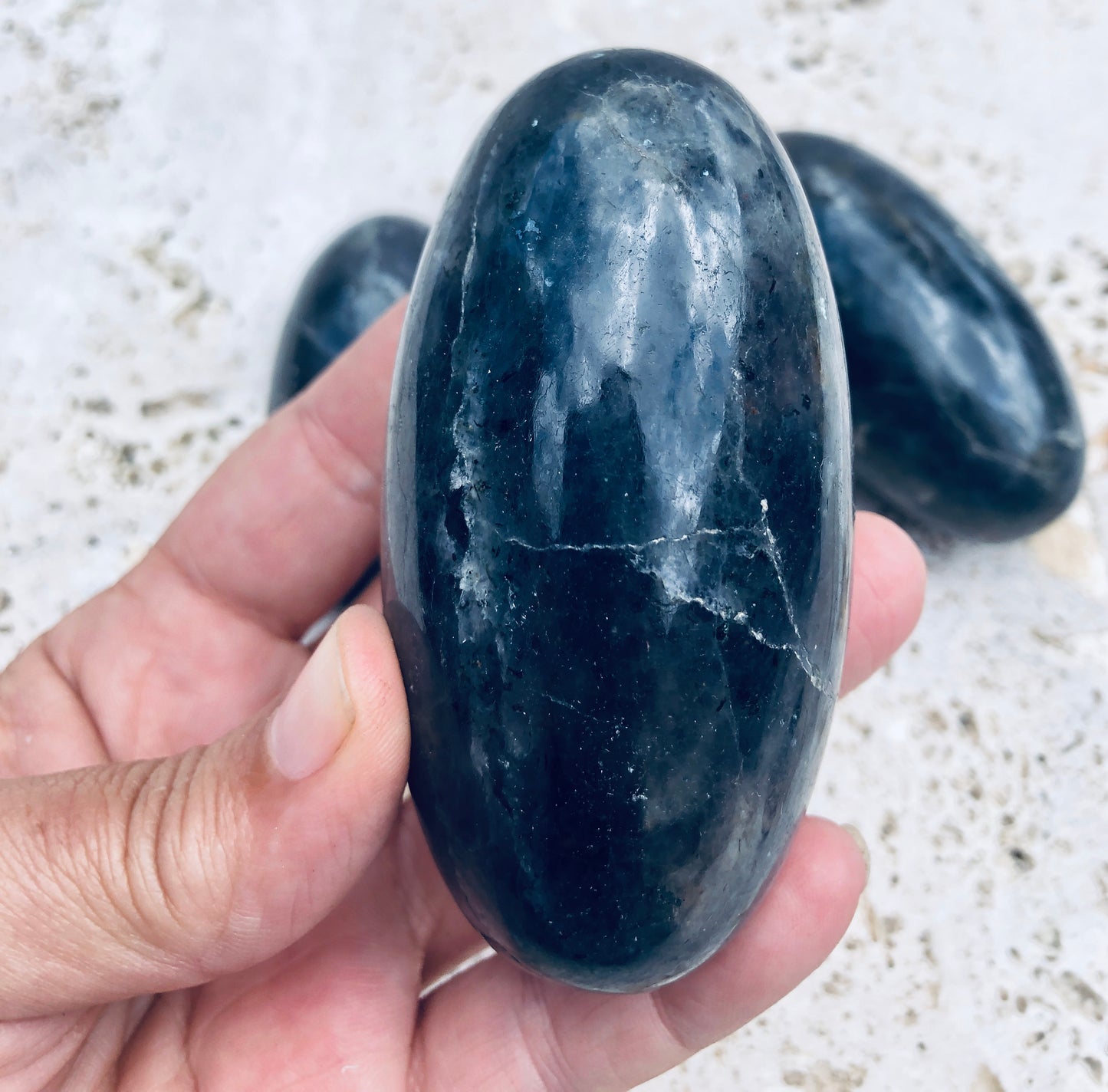Large Iolite Linghams