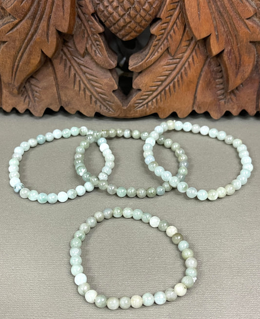 Burmese Jade Stretchy Bracelets