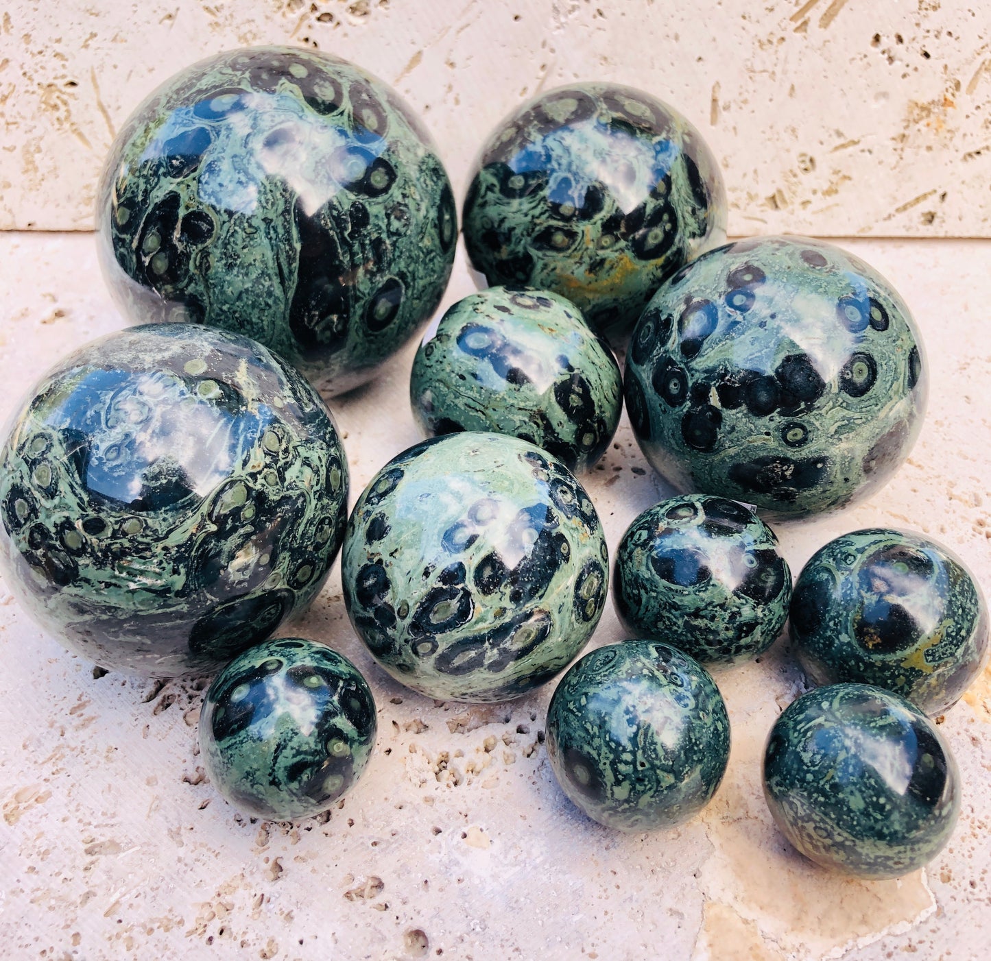 Kambaba Jasper Spheres