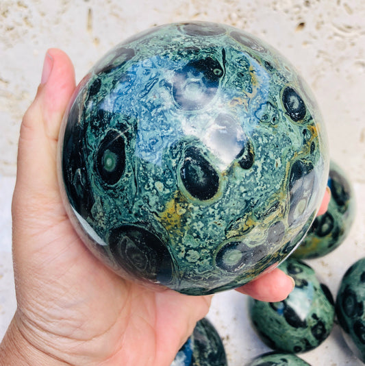 Kambaba Jasper Spheres