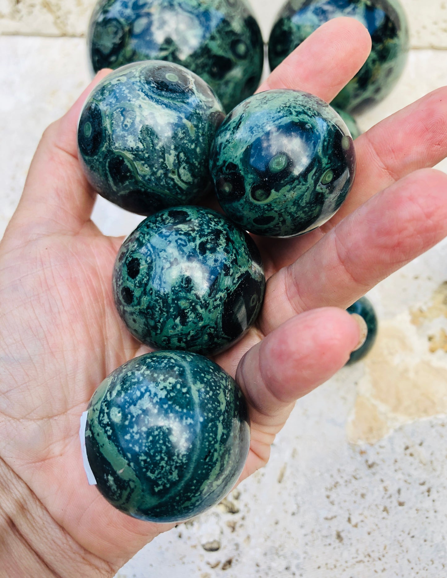 Kambaba Jasper Spheres