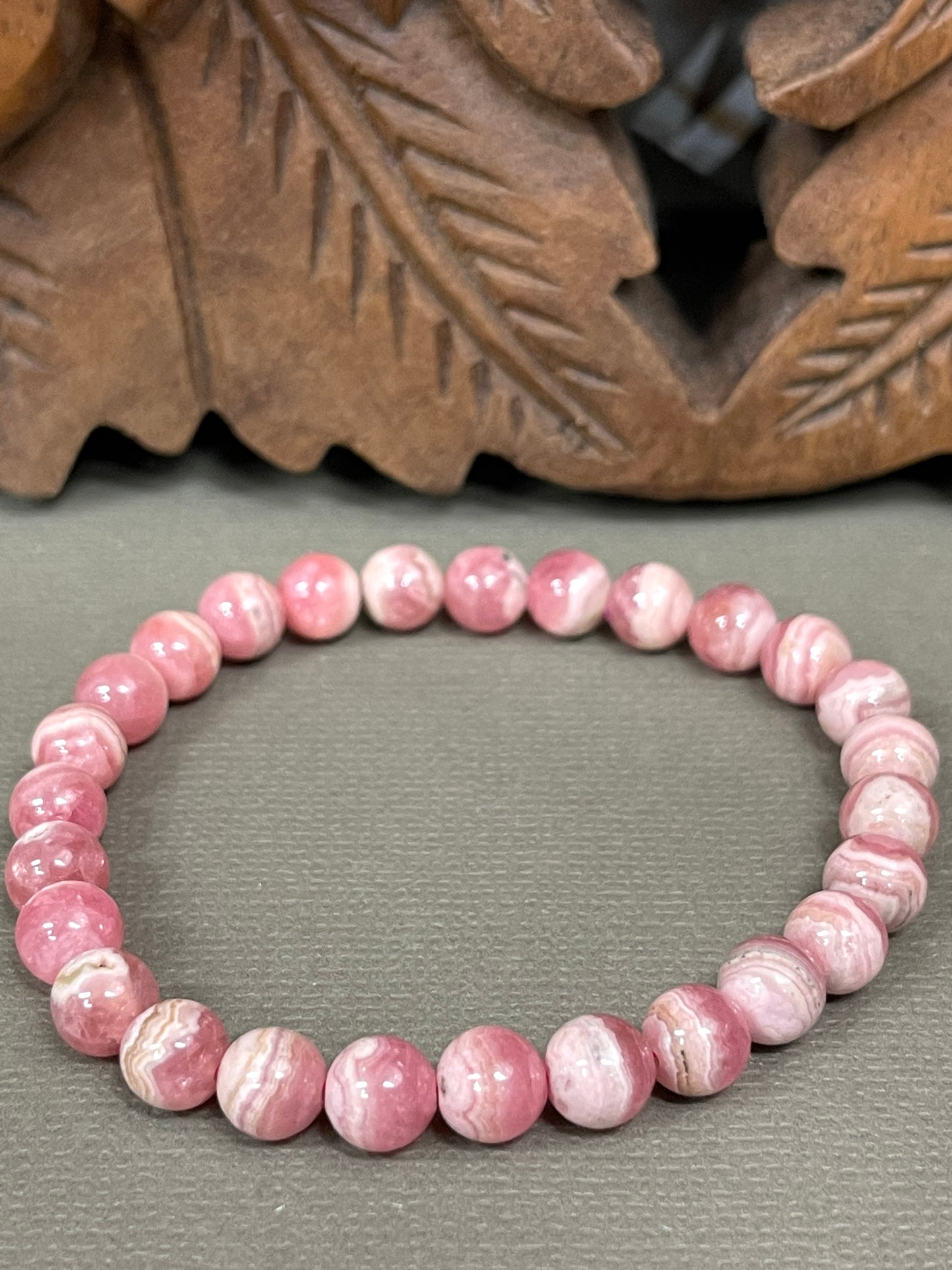 Rhodochrosite Stretchy Bracelets