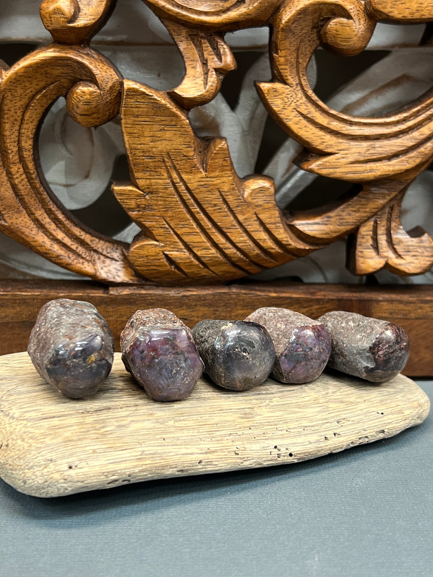 Raw Star Ruby Wands