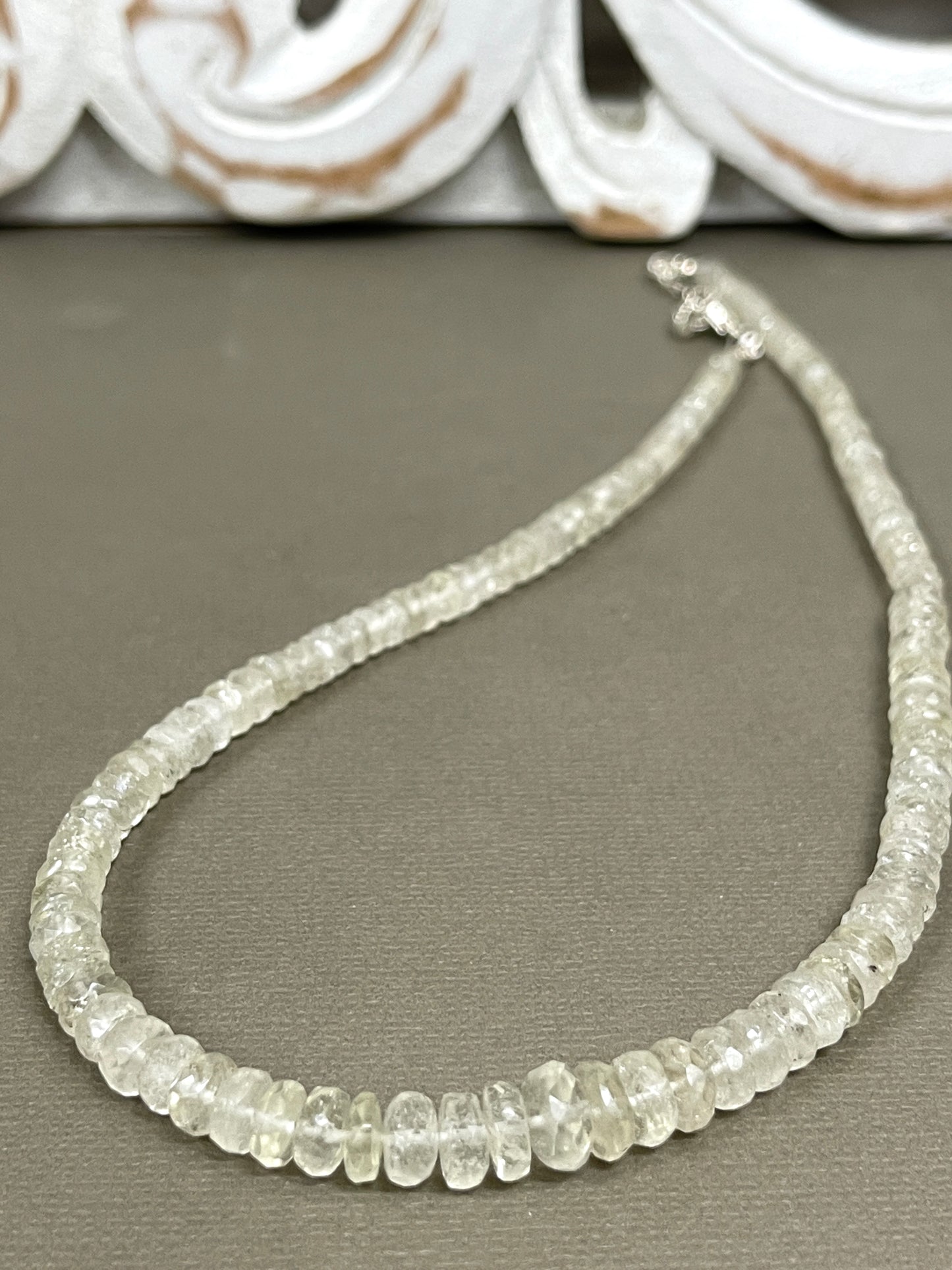 Faceted Libyan Glass Necklace - Transformation Stone