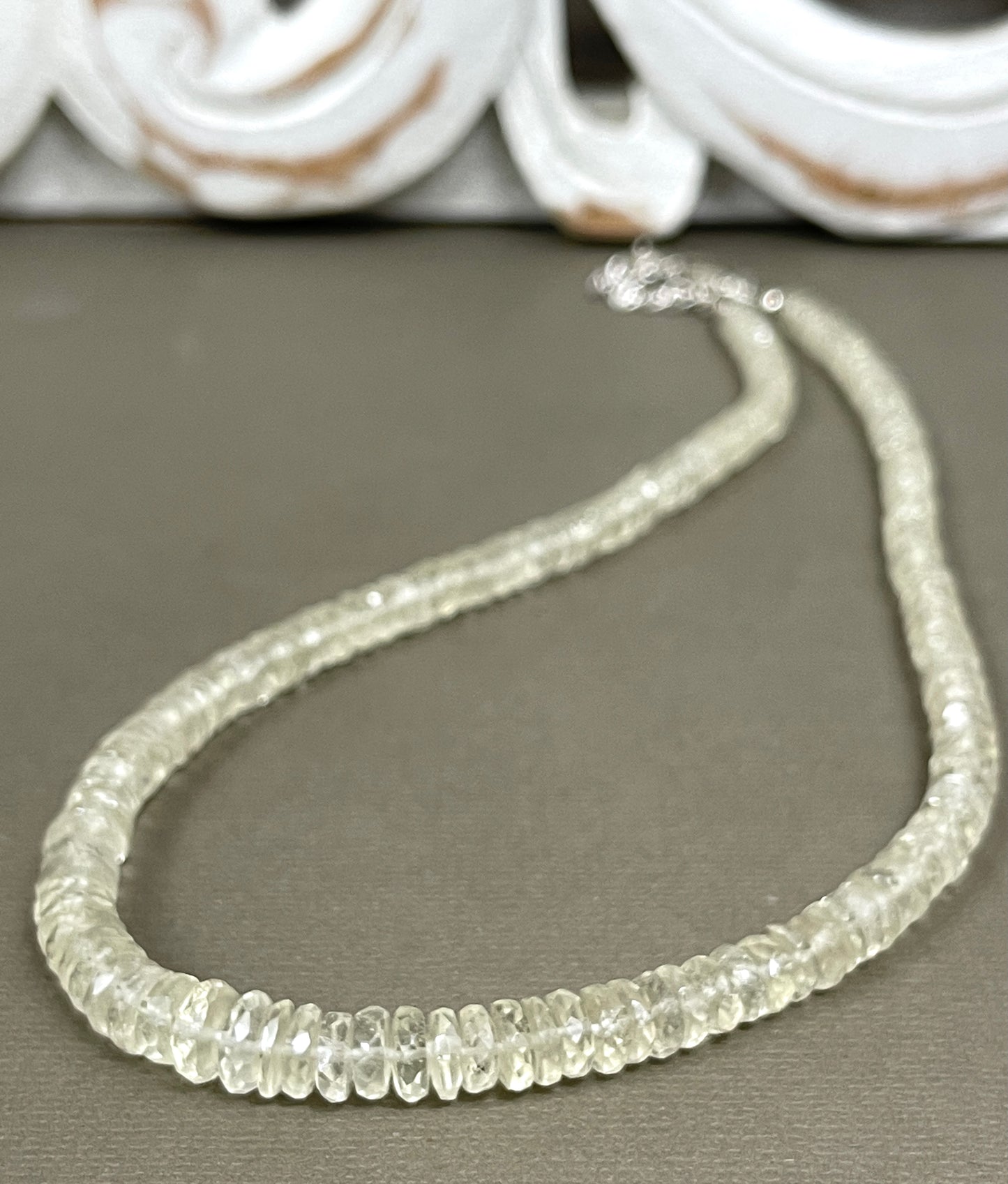 Faceted Libyan Glass Necklace - Transformation Stone