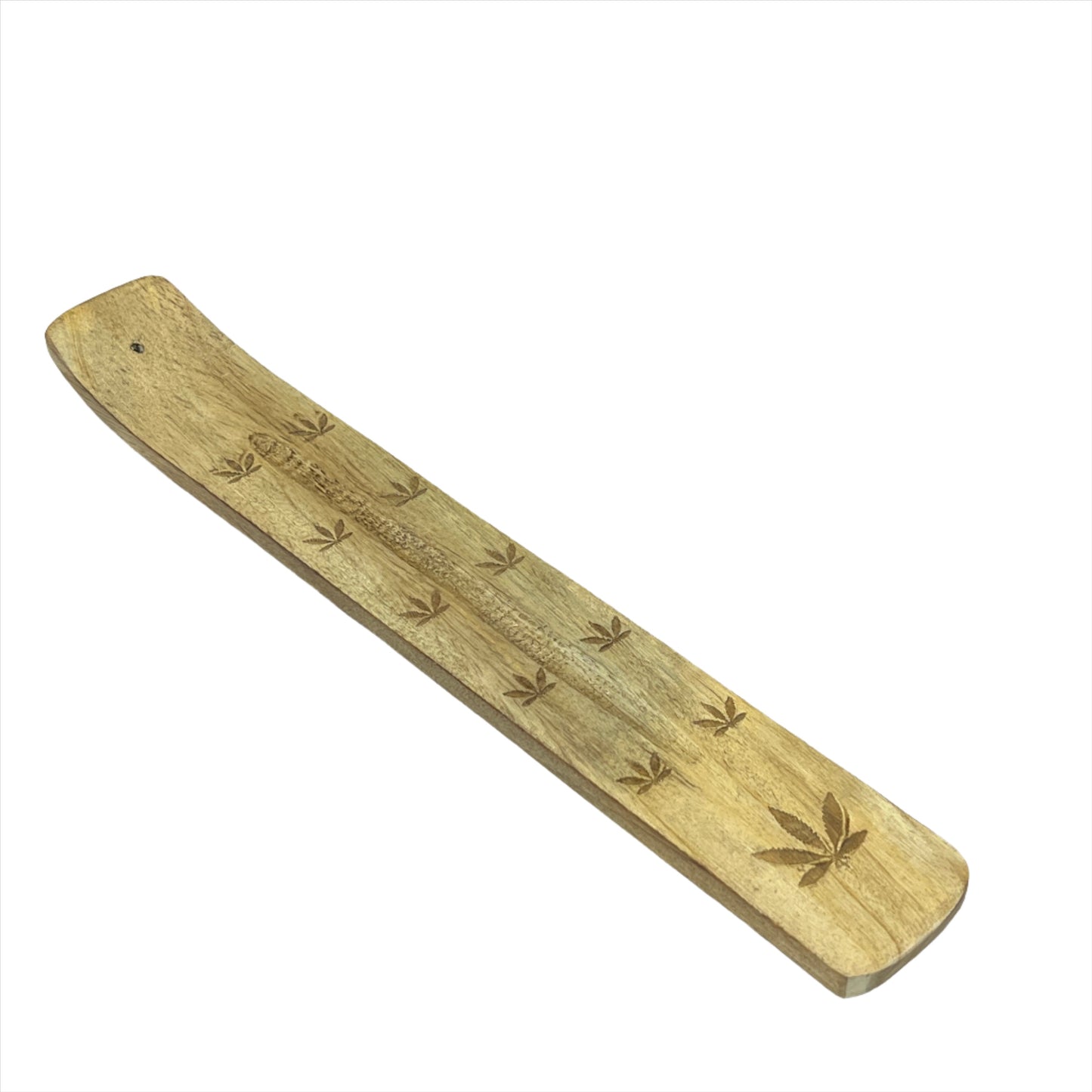 Block Carved Incense Burner | Wood