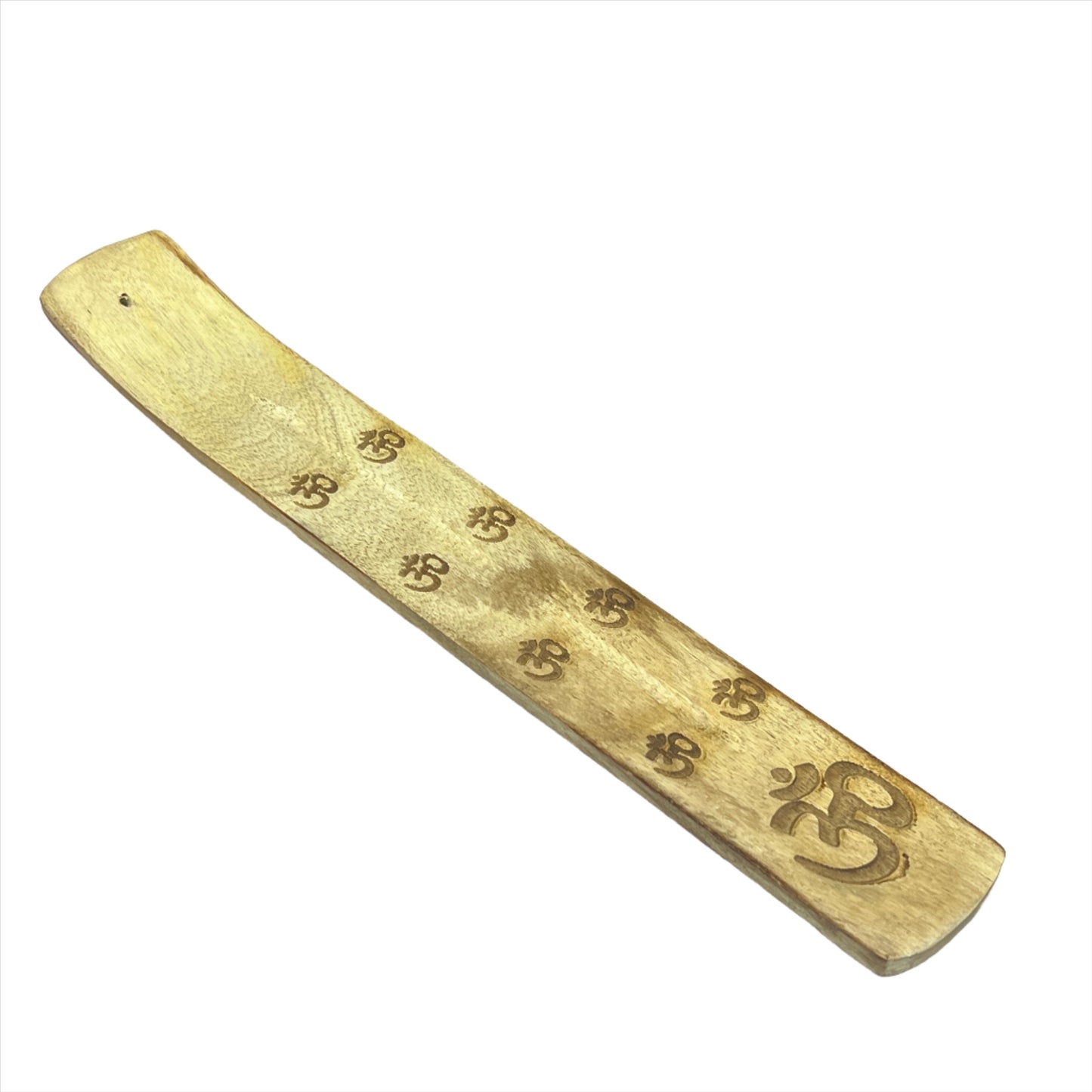 Block Carved Incense Burner | Wood