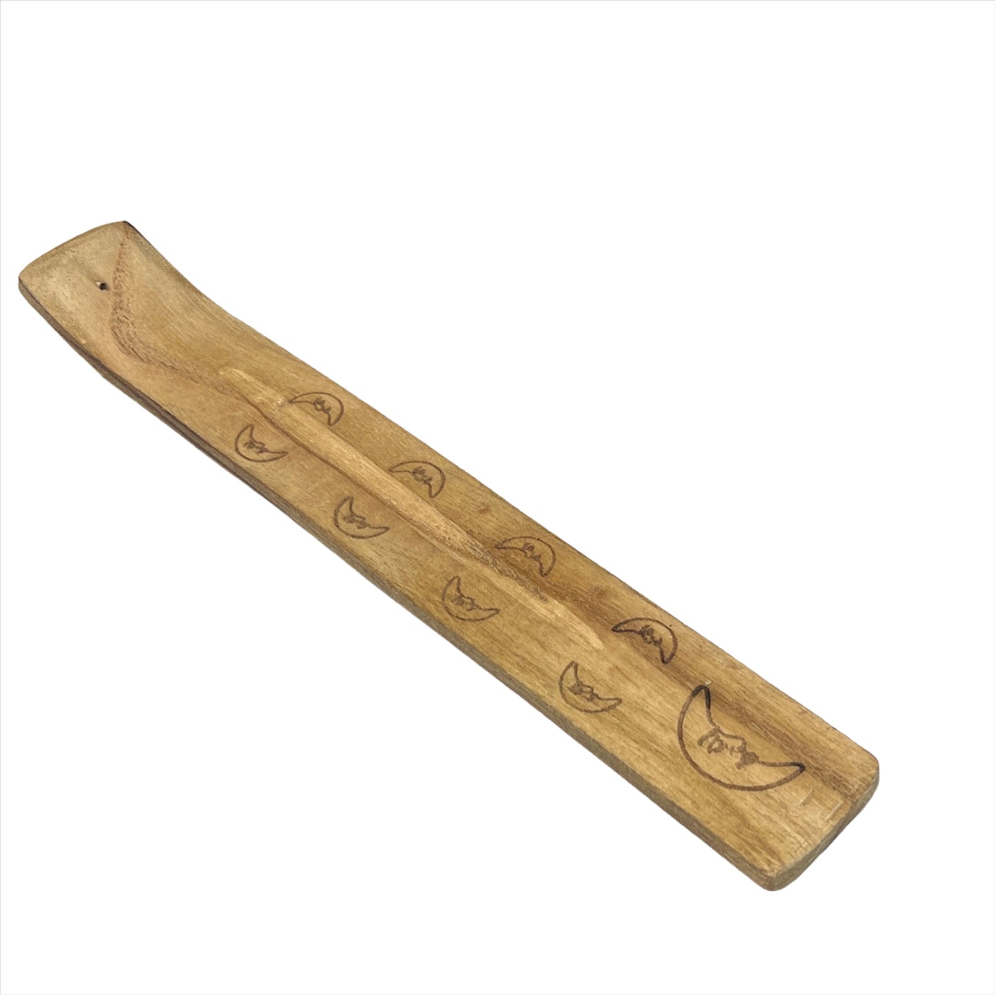 Block Carved Incense Burner | Wood