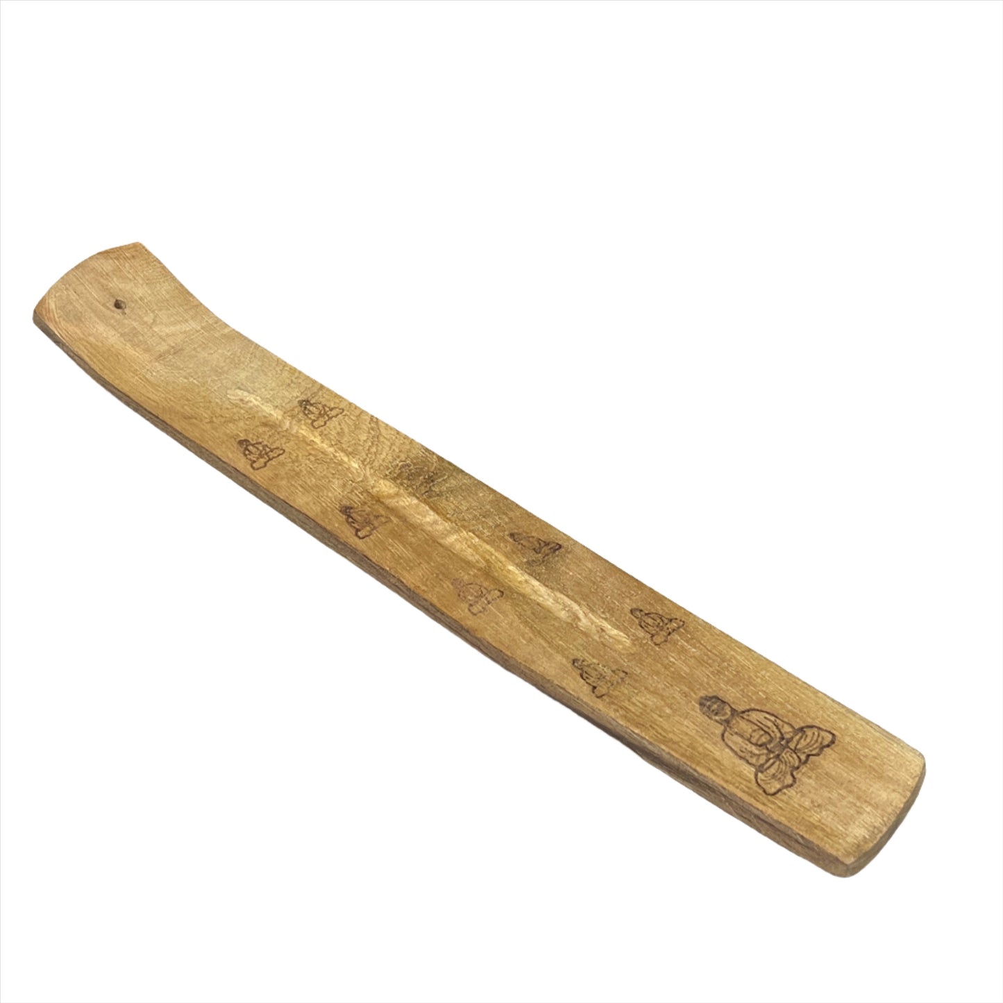 Block Carved Incense Burner | Wood