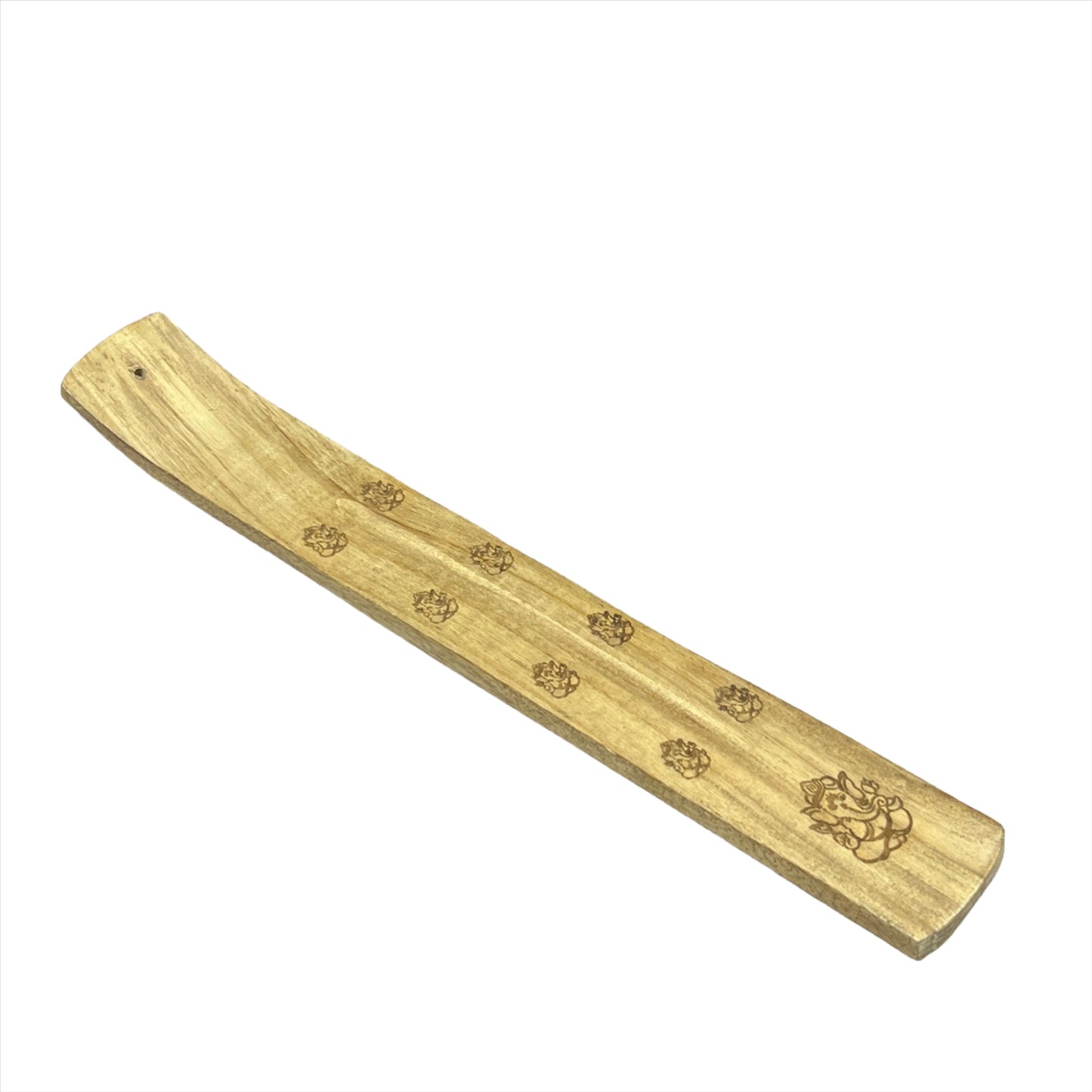 Block Carved Incense Burner | Wood