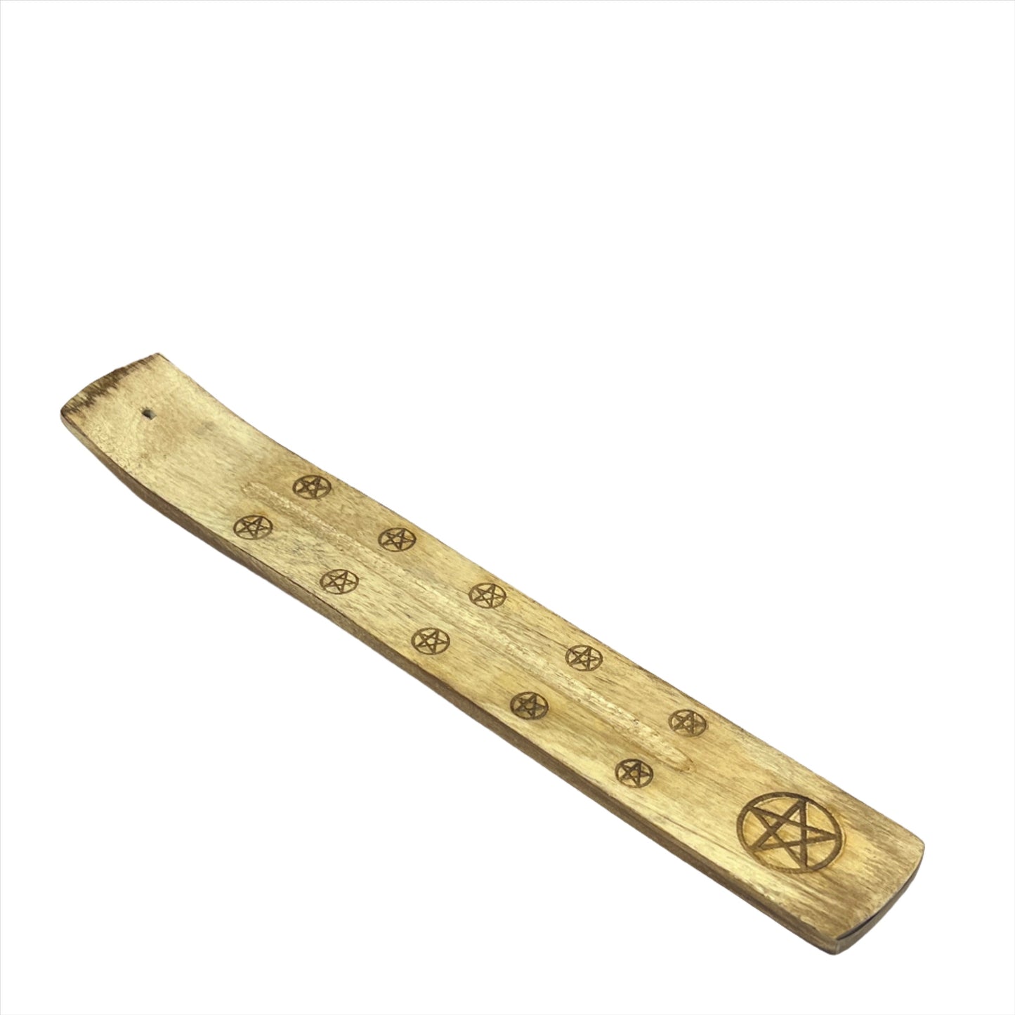 Block Carved Incense Burner | Wood