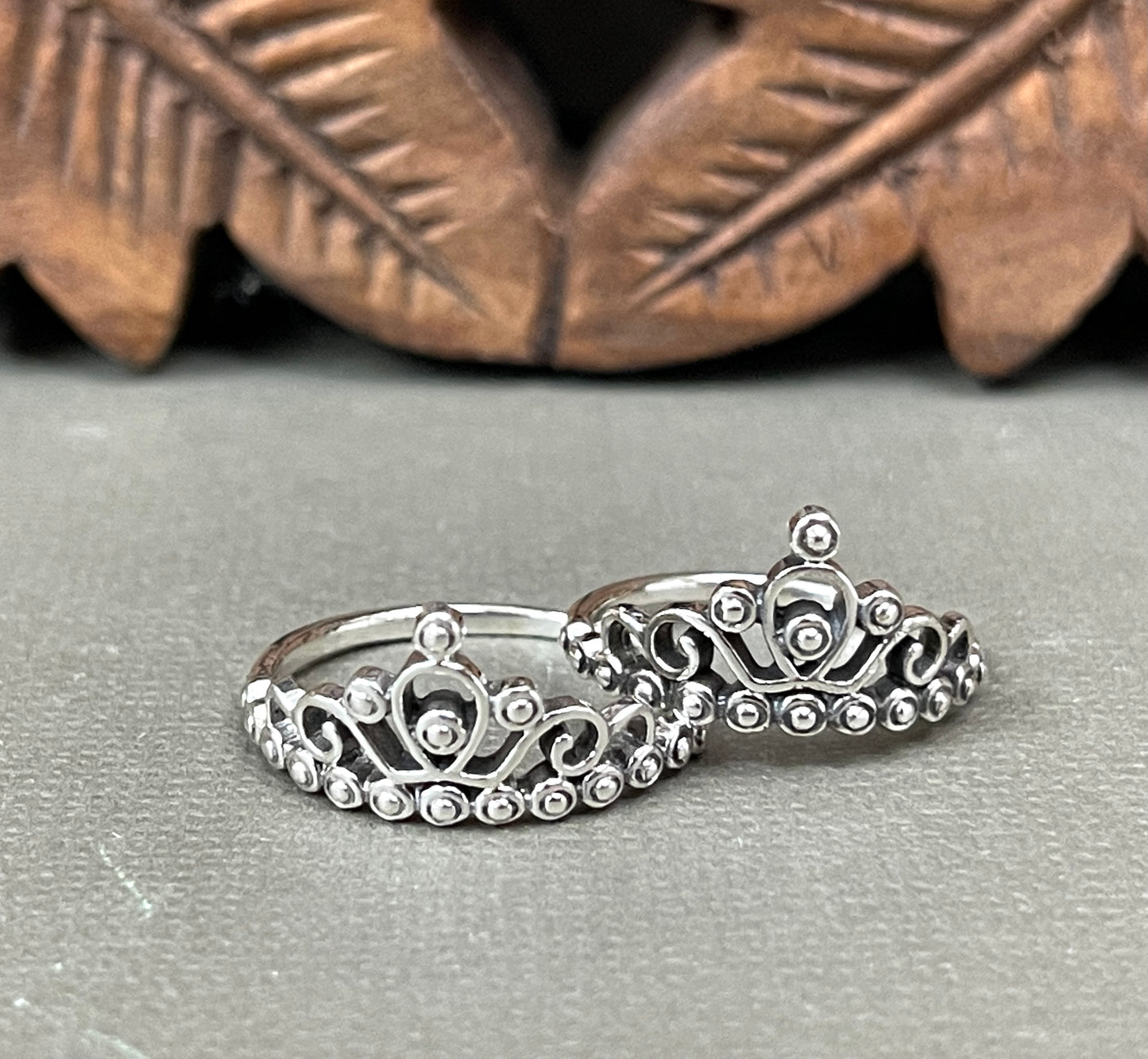 Sterling Crown Ring