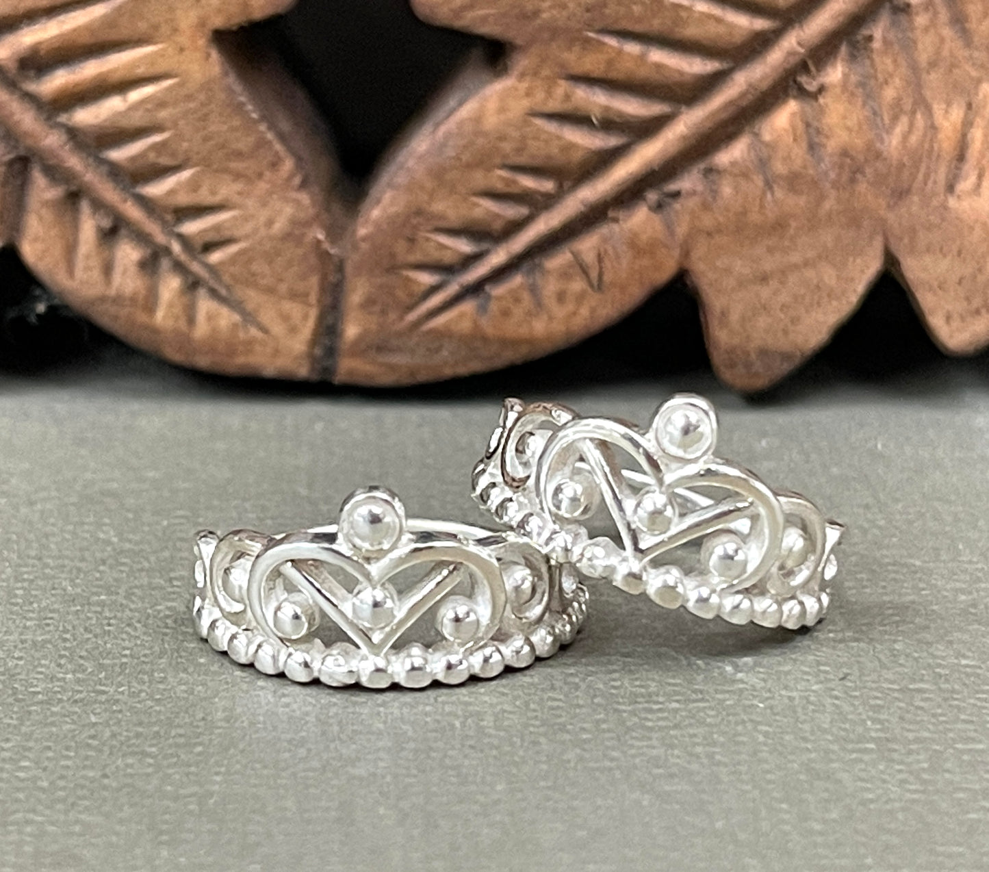 Sterling Crown Ring