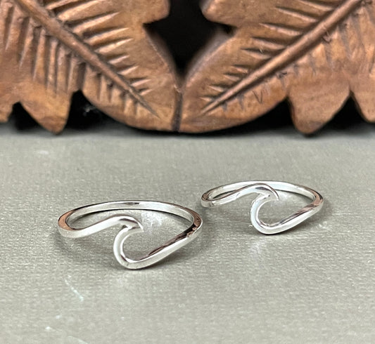 Sterling Wave Ring