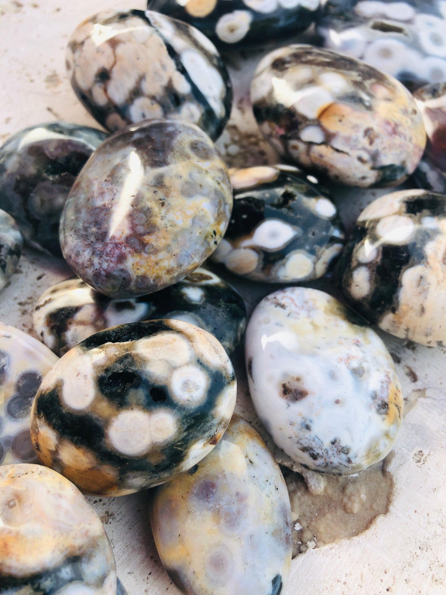 Ocean Jasper Tumbles