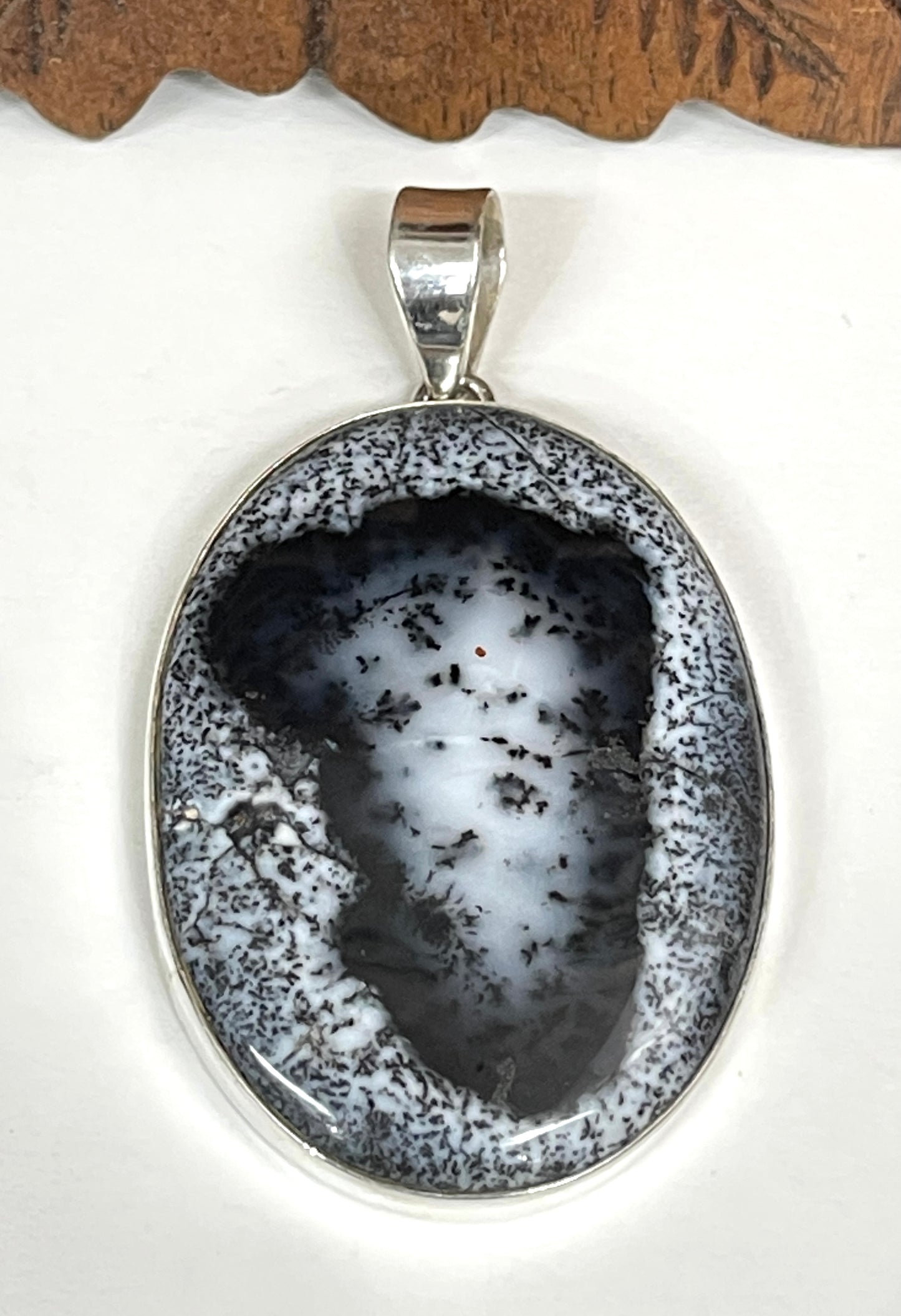 Dendritic Opal Pendants