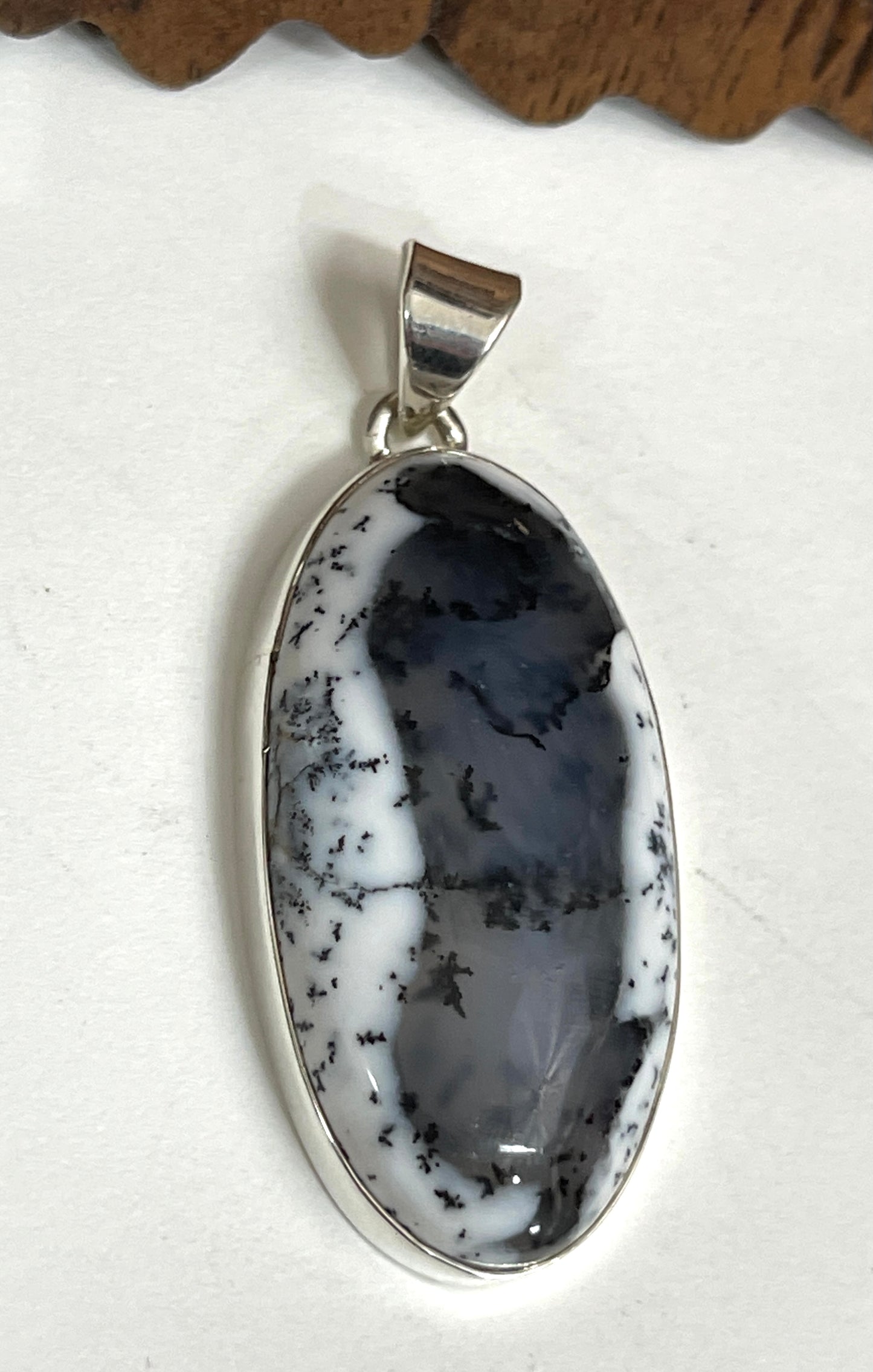 Dendritic Opal Pendants