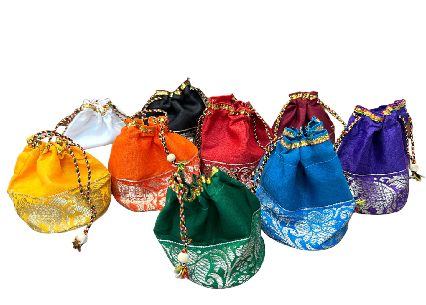 Satin Drawstring Gift Bags