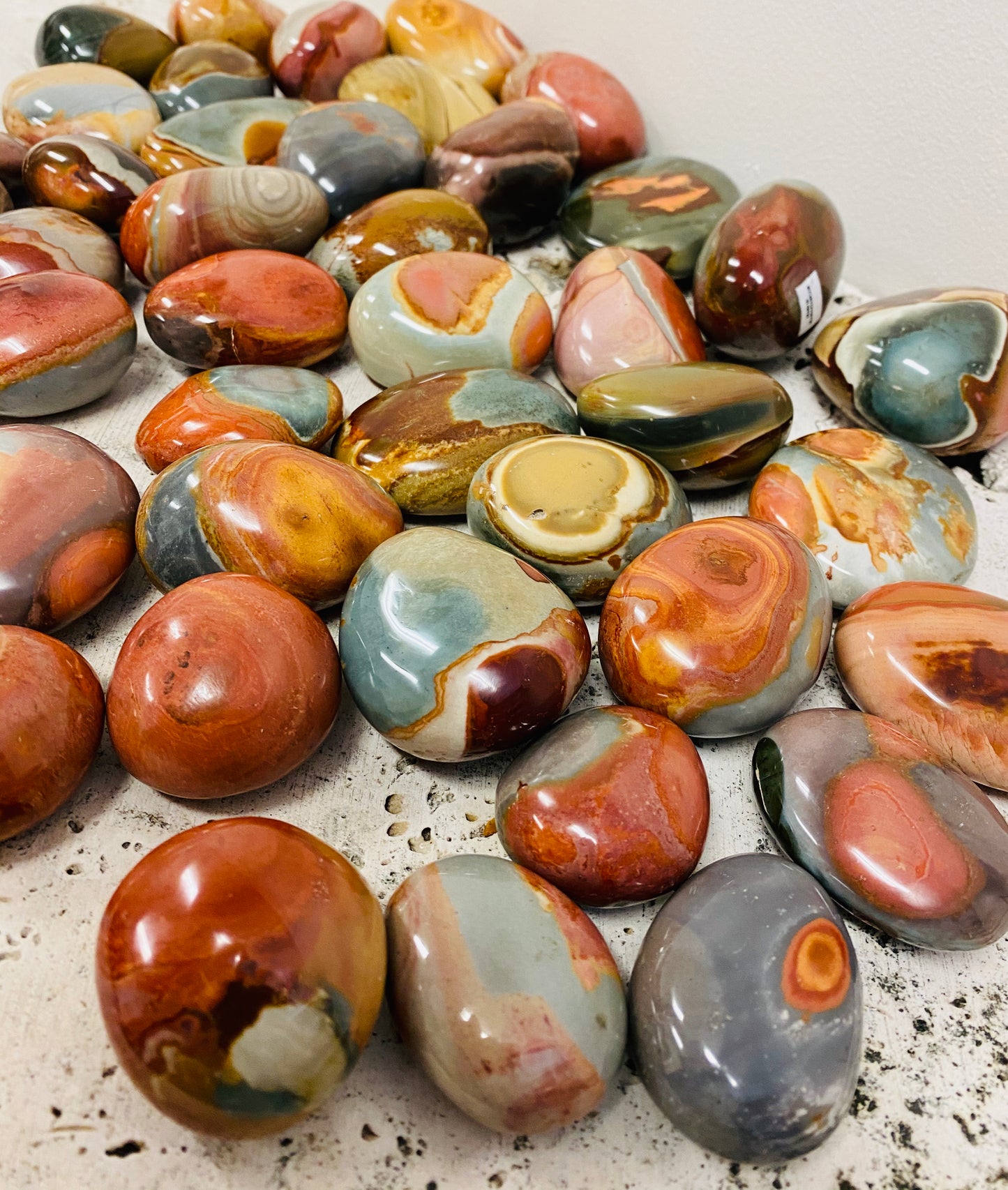 Polychrome Jasper Tumbles