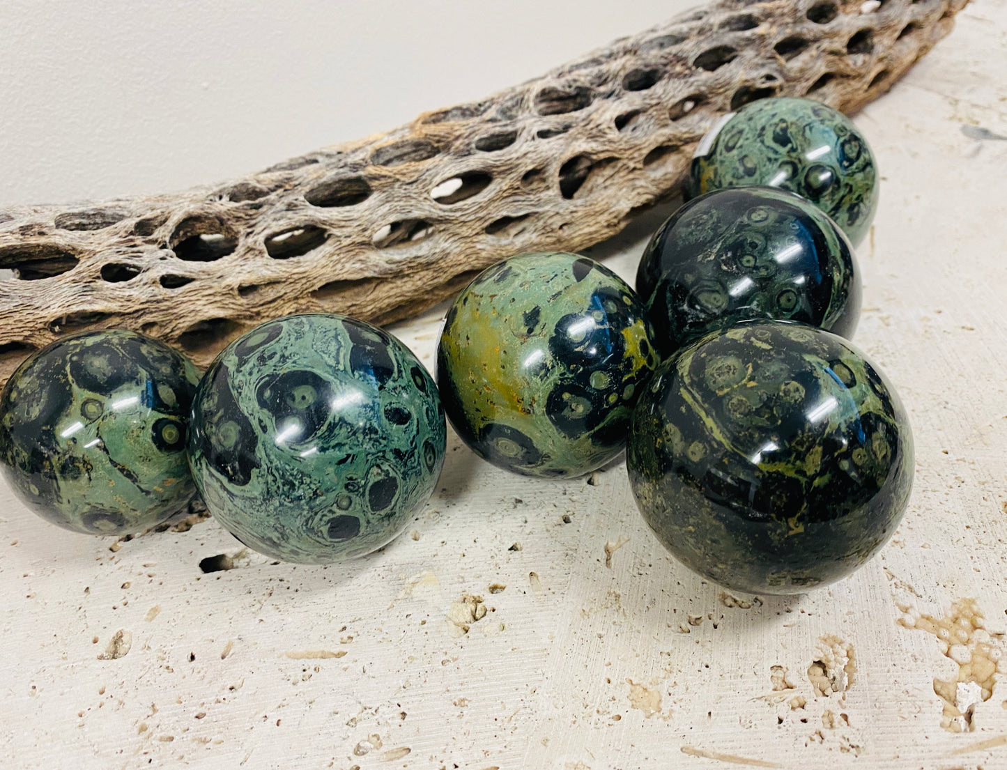 Nebula Stone Spheres