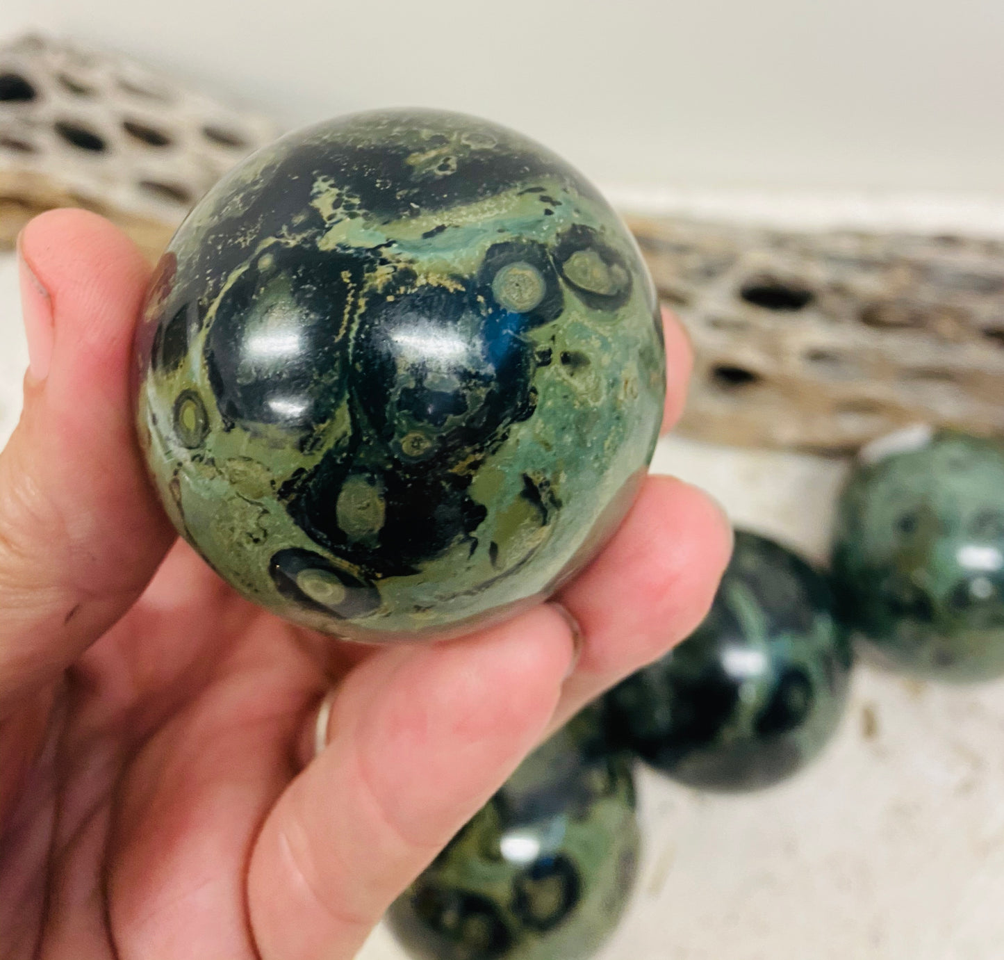 Nebula Stone Spheres