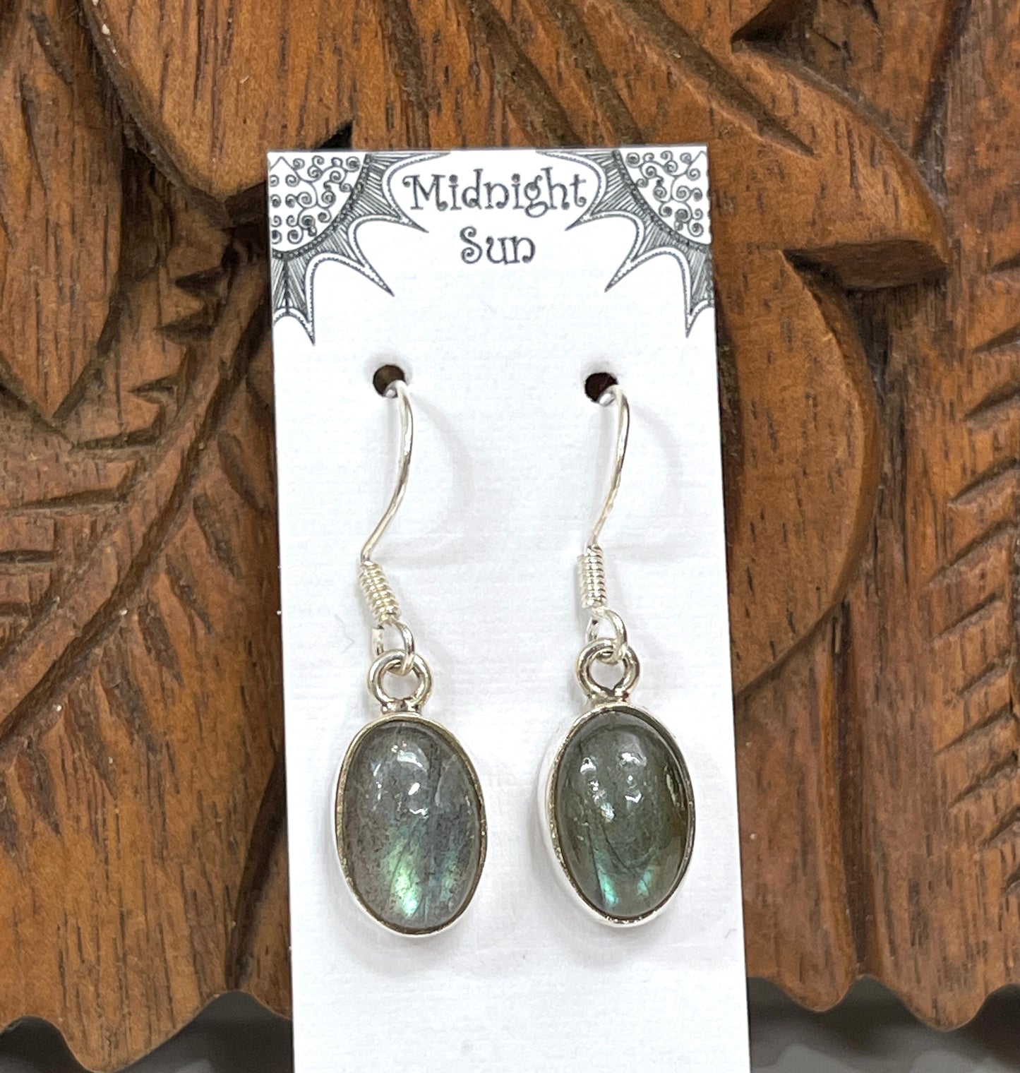 Labradorite Sterling Earrings - 2 sizes available