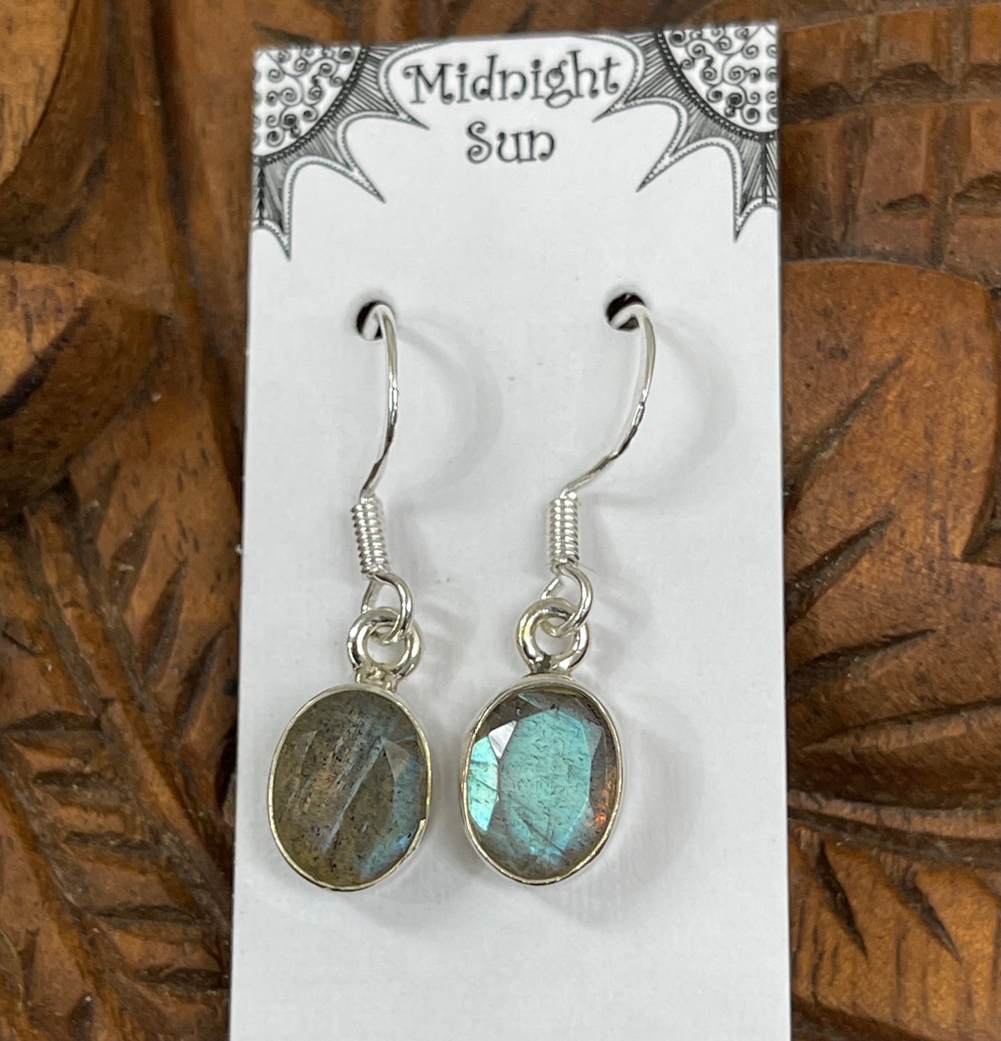 Labradorite Sterling Earrings - 2 sizes available