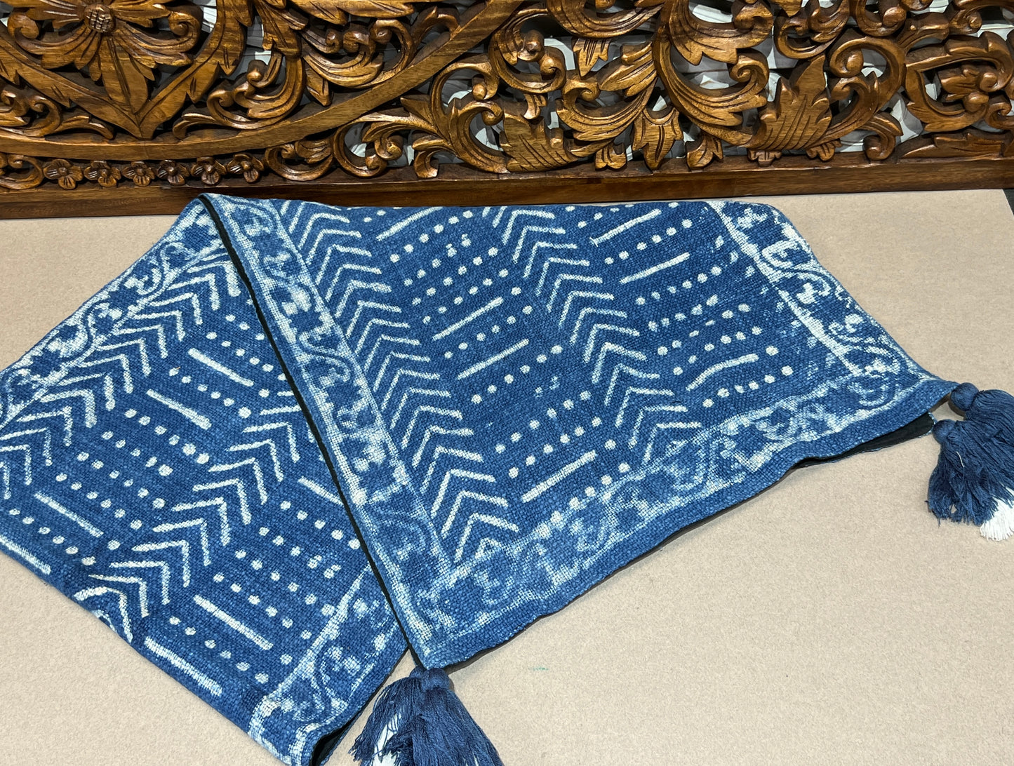 Block Print Table Runners