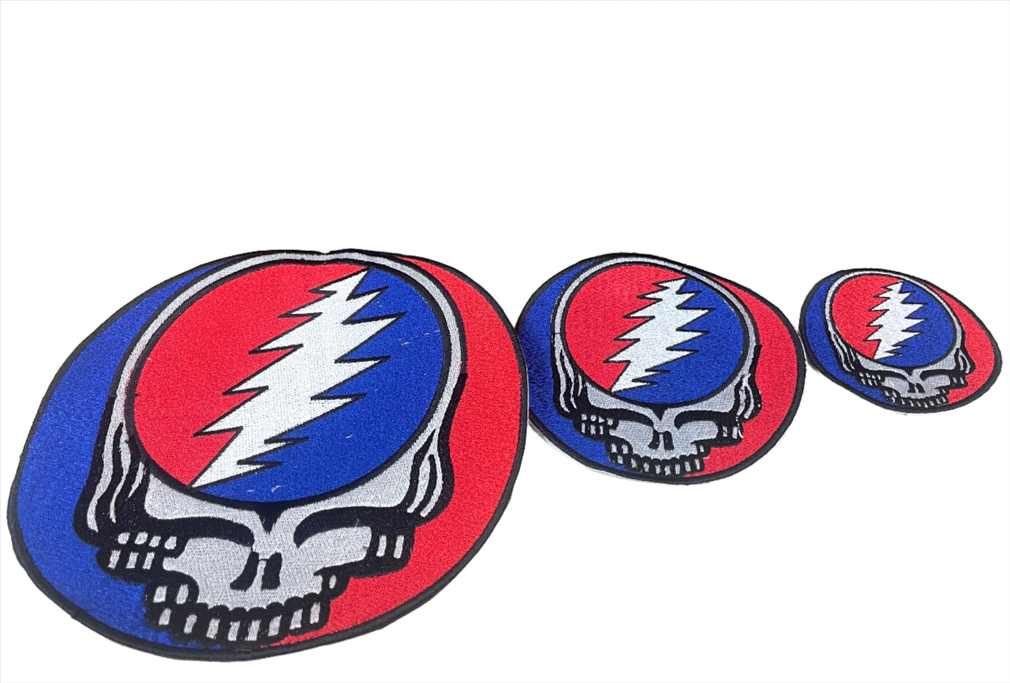 Hand Embroidered Steal Your Face Patches