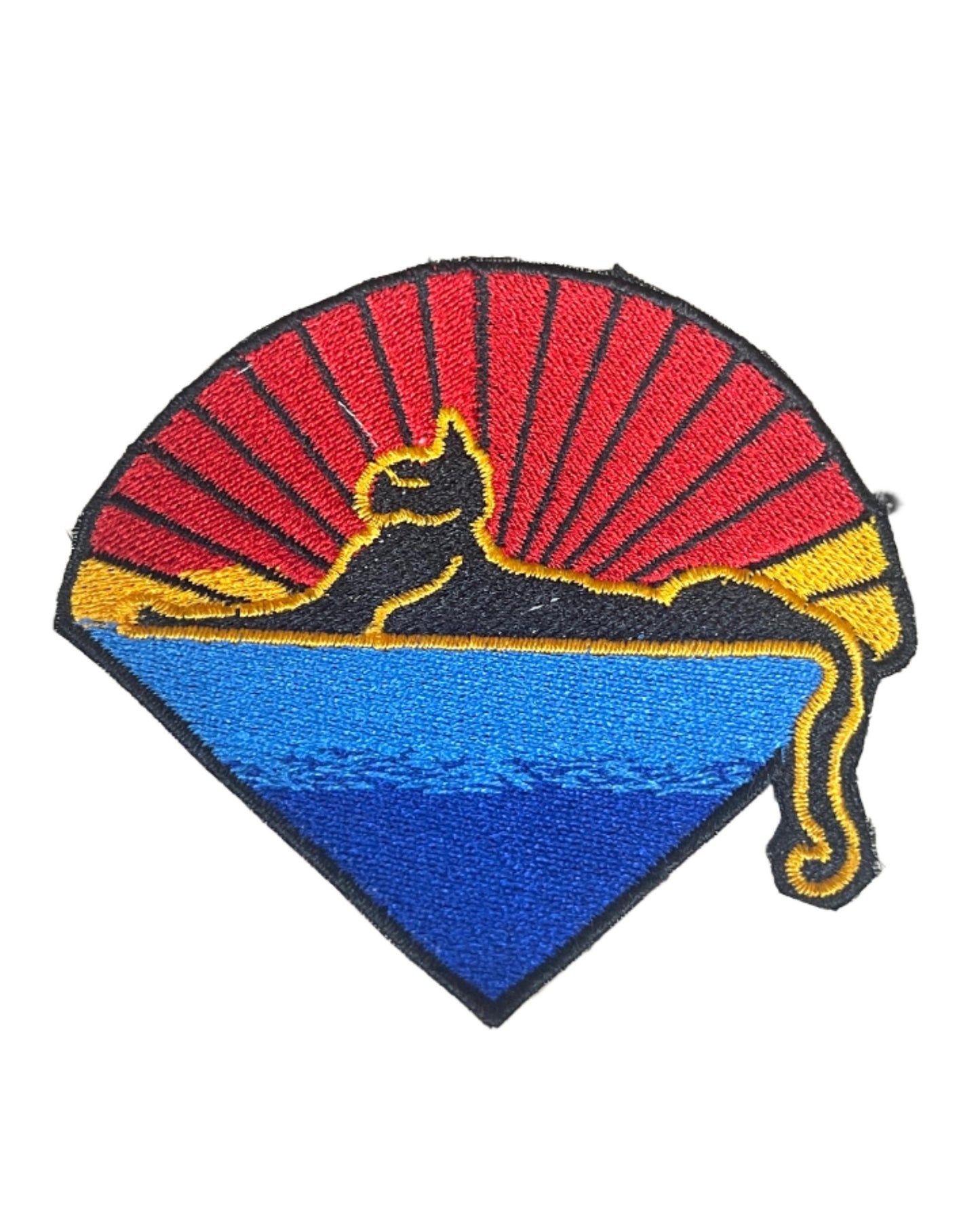 Hand Embroidered Cats Under The Stars Patches