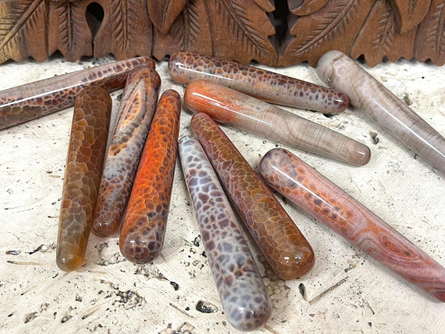 Fire Agate Wands