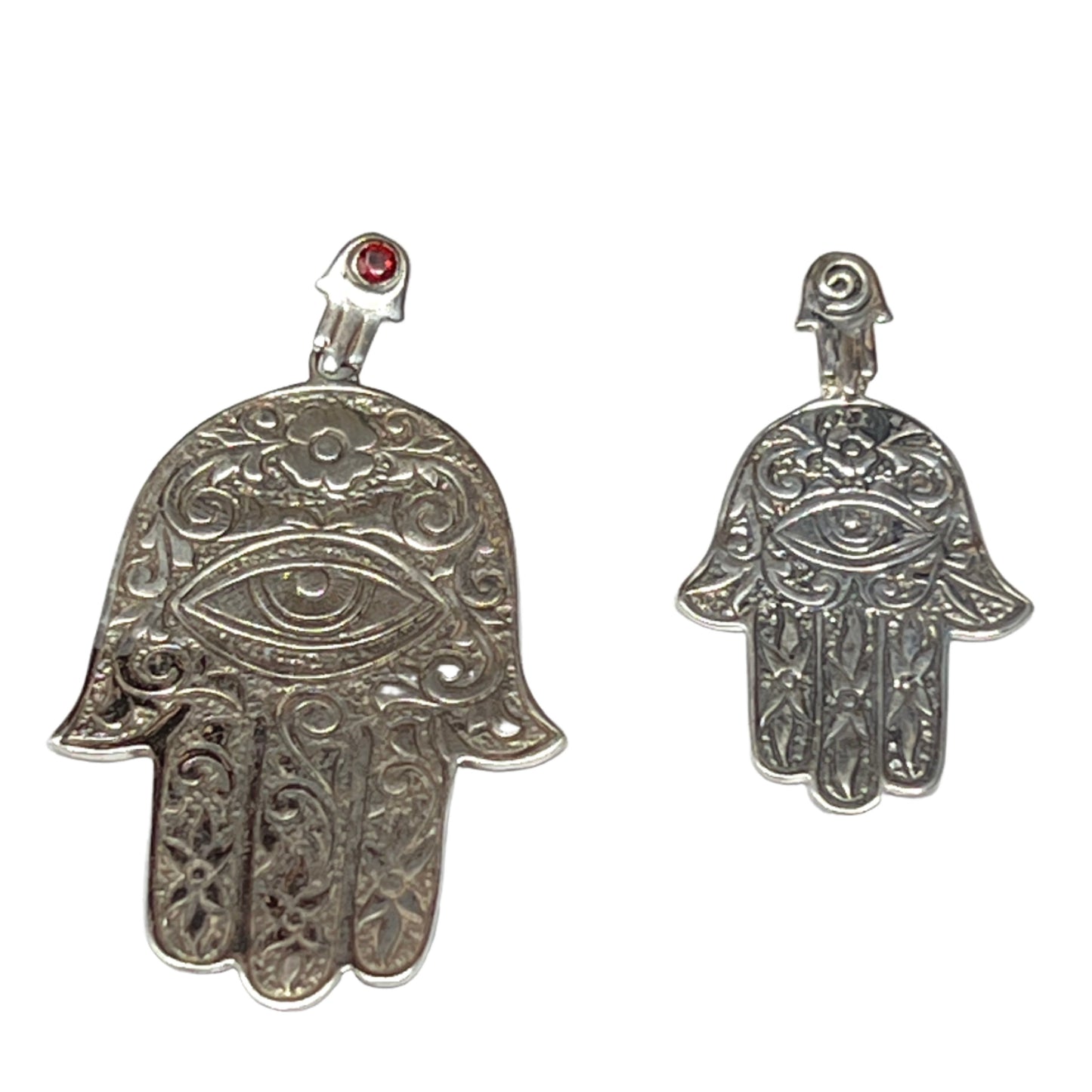 Hamsa & Evil Eye Pendant
