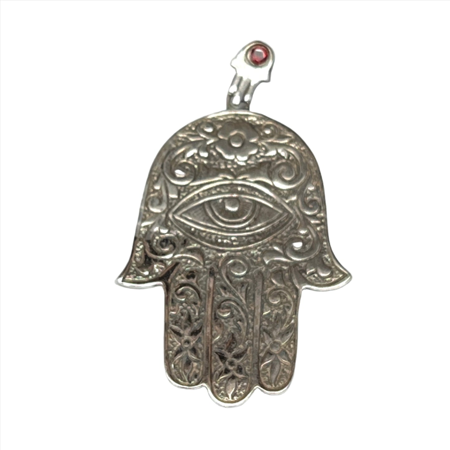Hamsa & Evil Eye Pendant