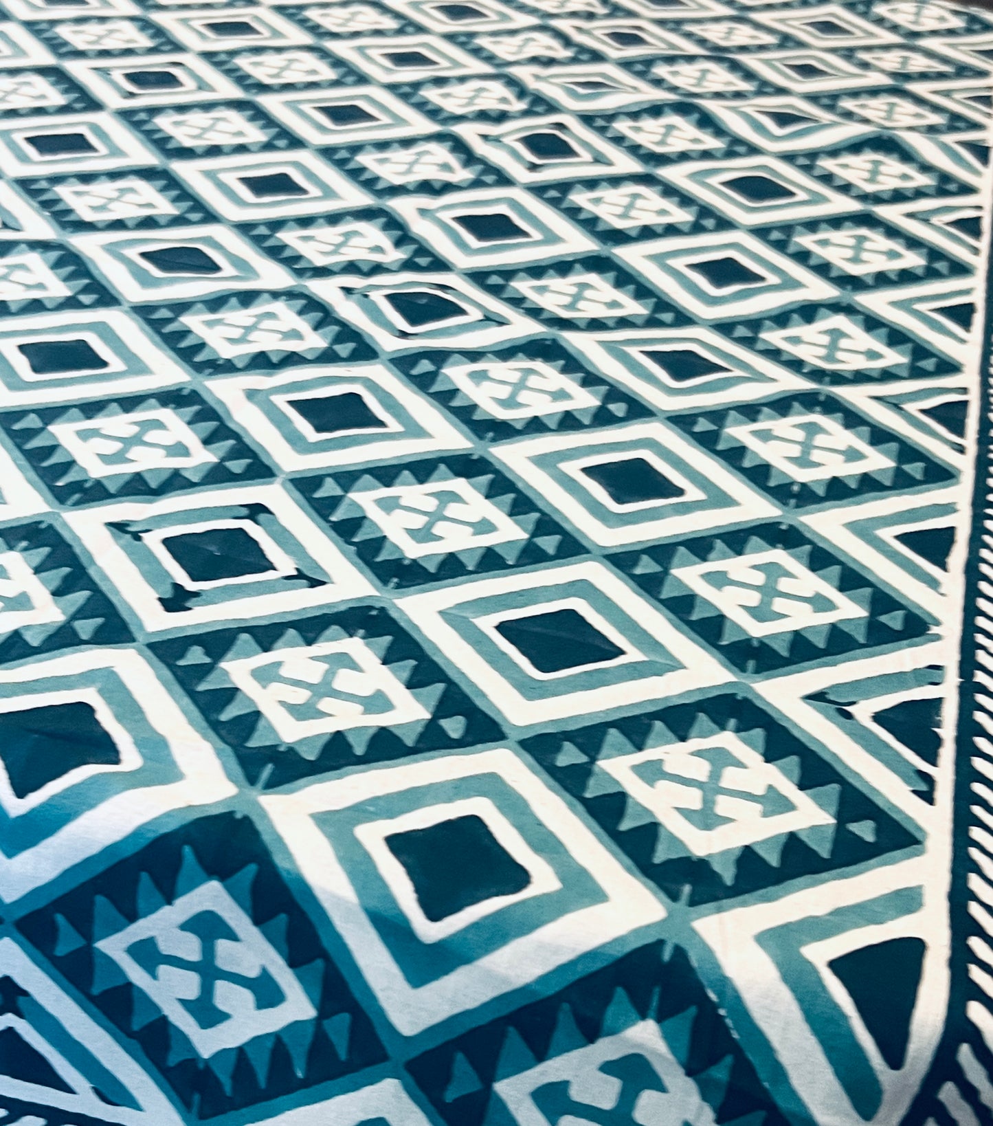 Block Print Tablecloths | 4 Designs