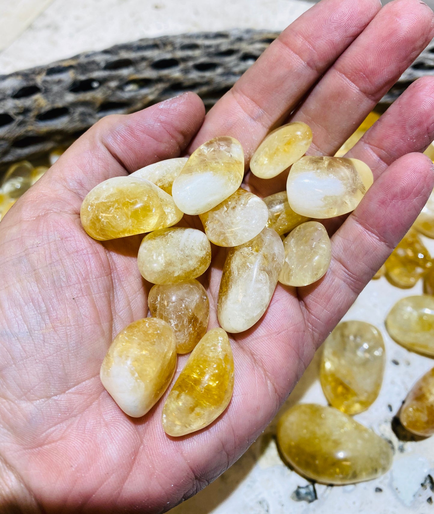 Citrine Tumbles