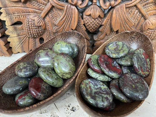 Dragons Blood Palm Stones & Worry Stones