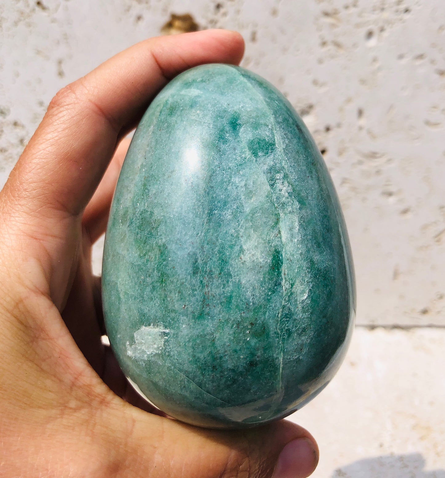 Large Green Aventurine Eggs