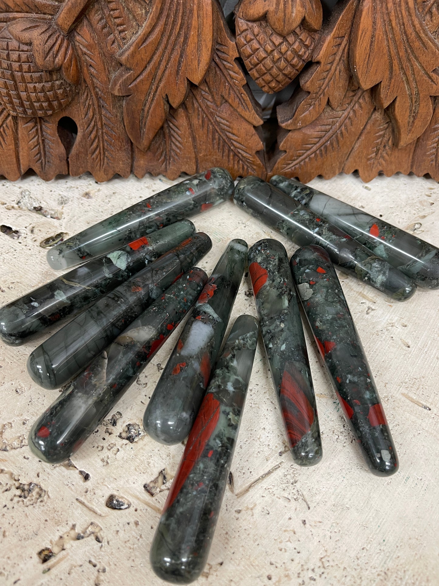 Bloodstone Massage Stones