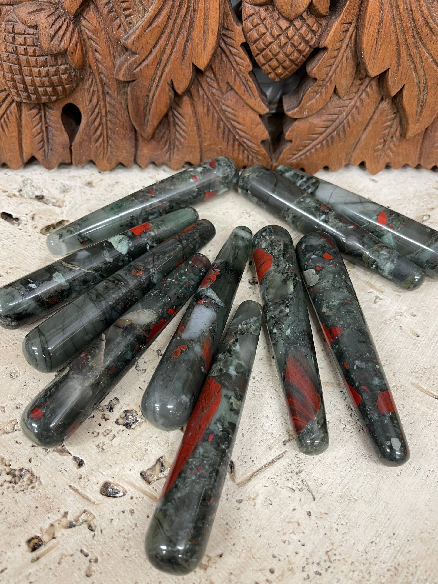Bloodstone Massage Stones