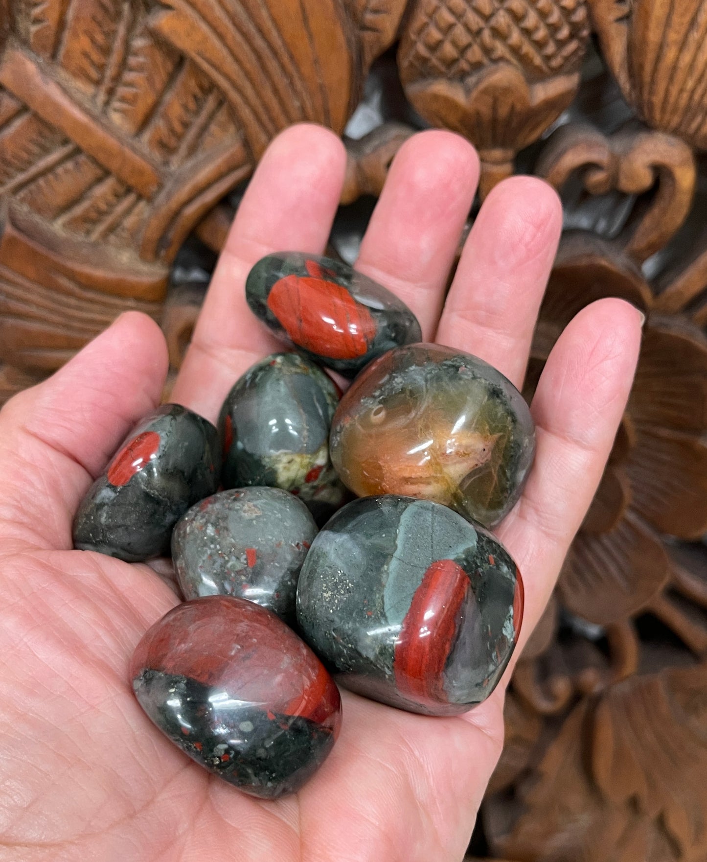 Bloodstone Tumbles