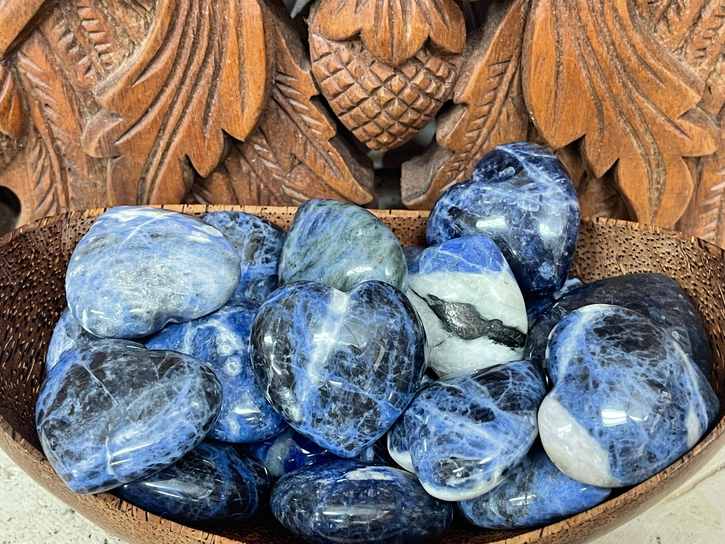 Sodalite Hearts
