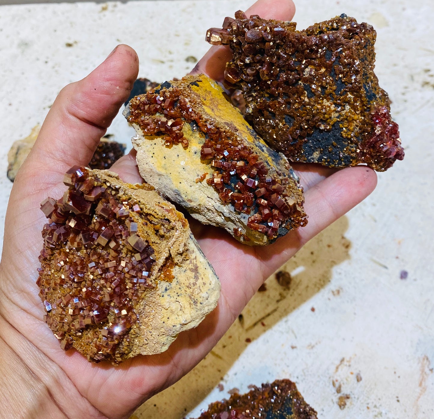 Vanadinite Specimens
