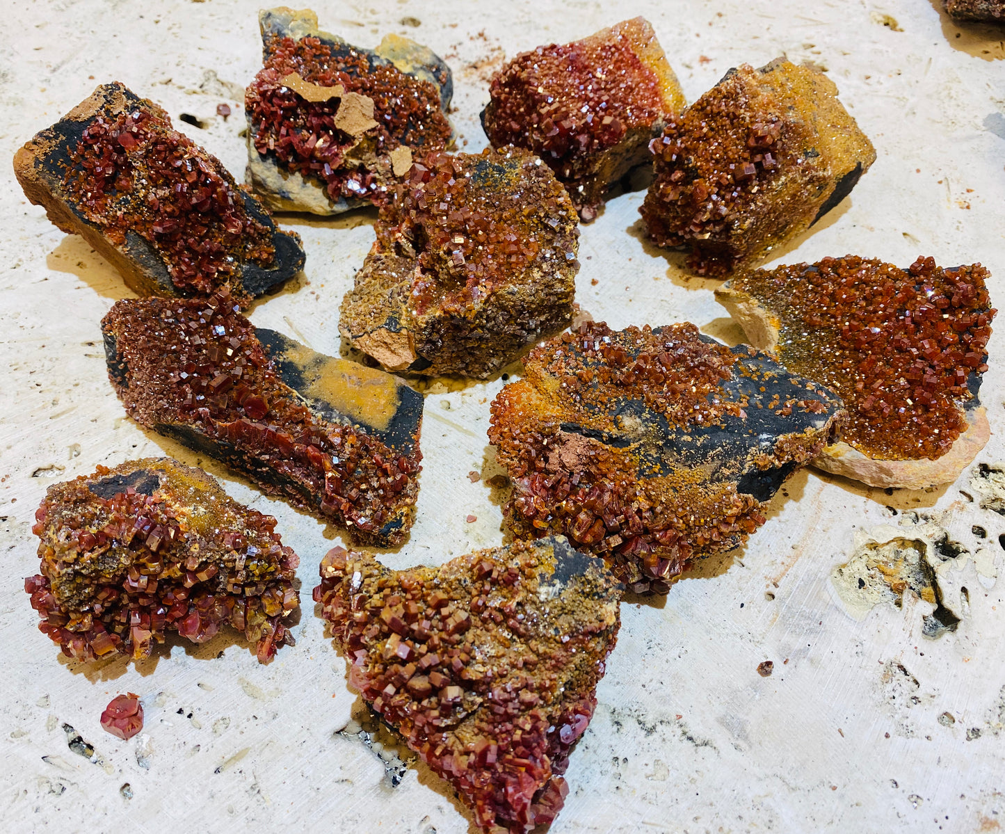 Vanadinite Specimens