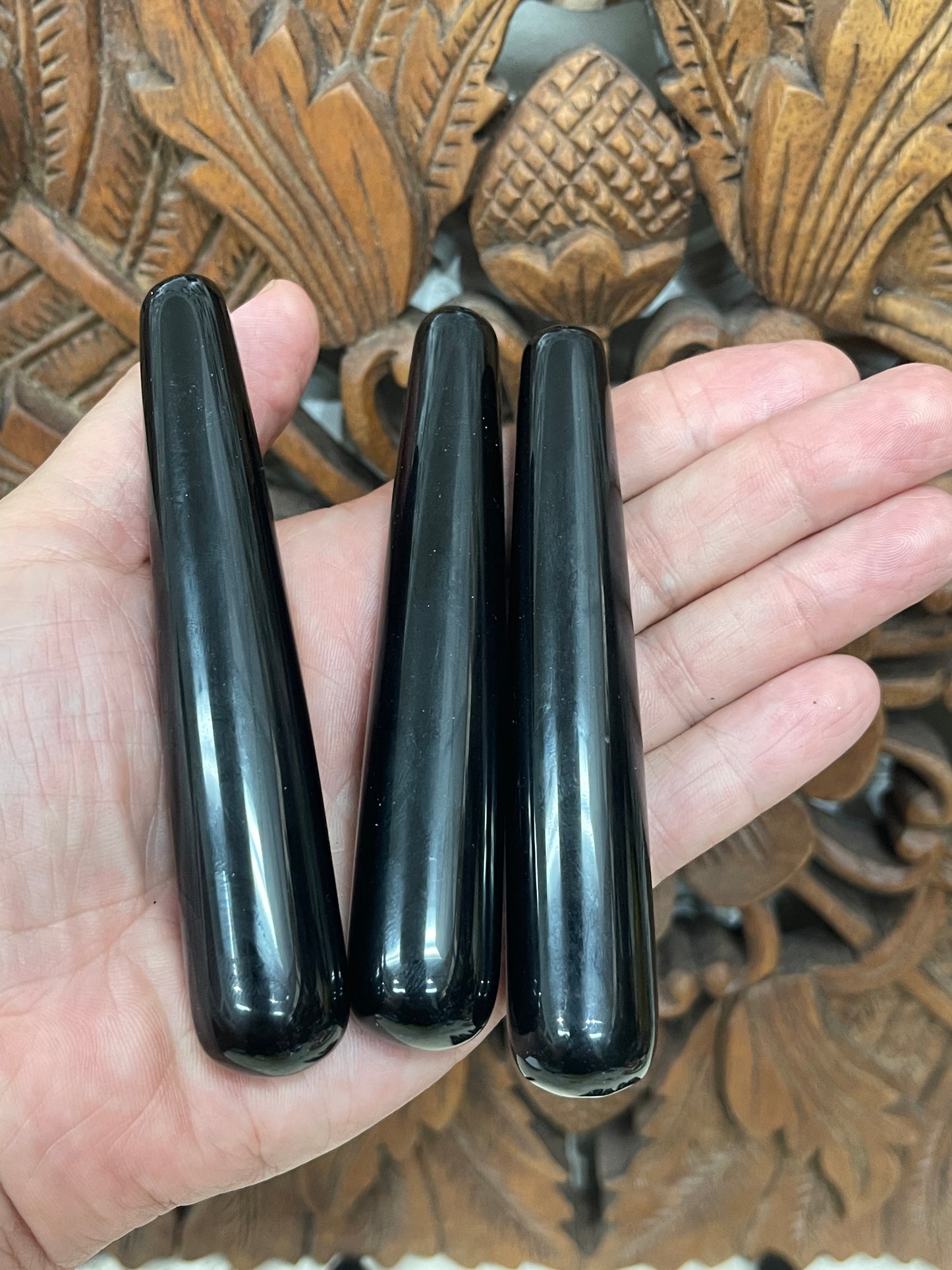 Black Obsidian Wands
