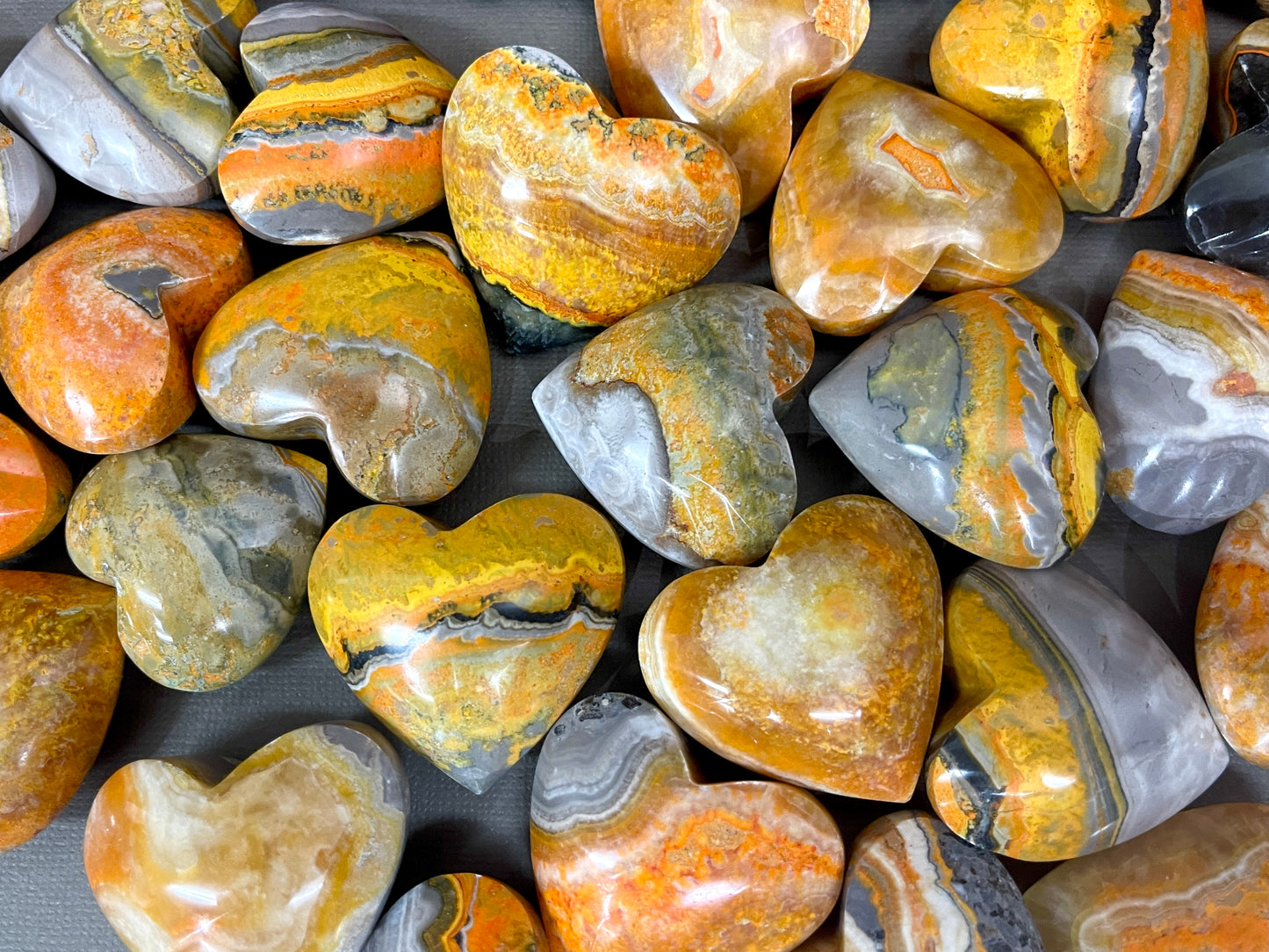 Bumble Bee Jasper Hearts