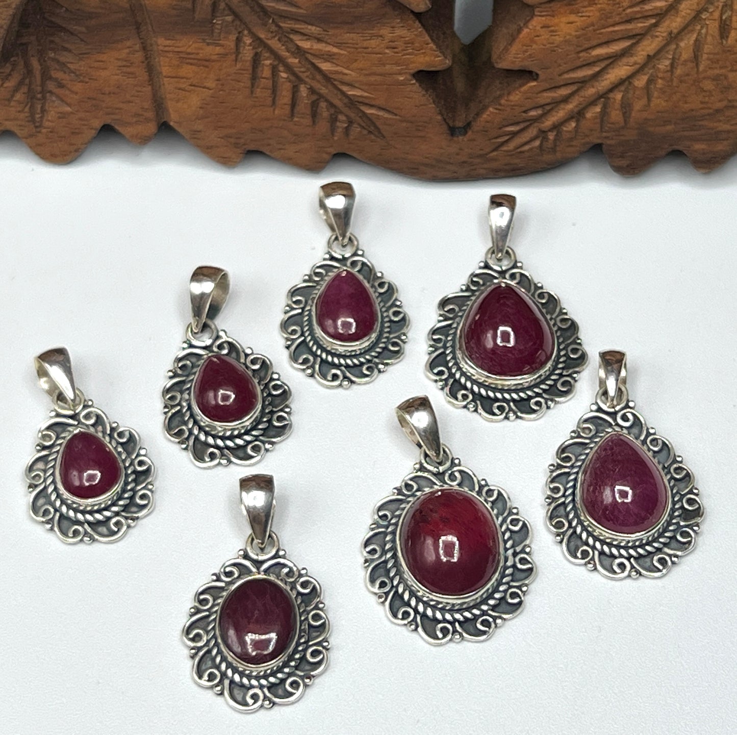Ruby Pendants