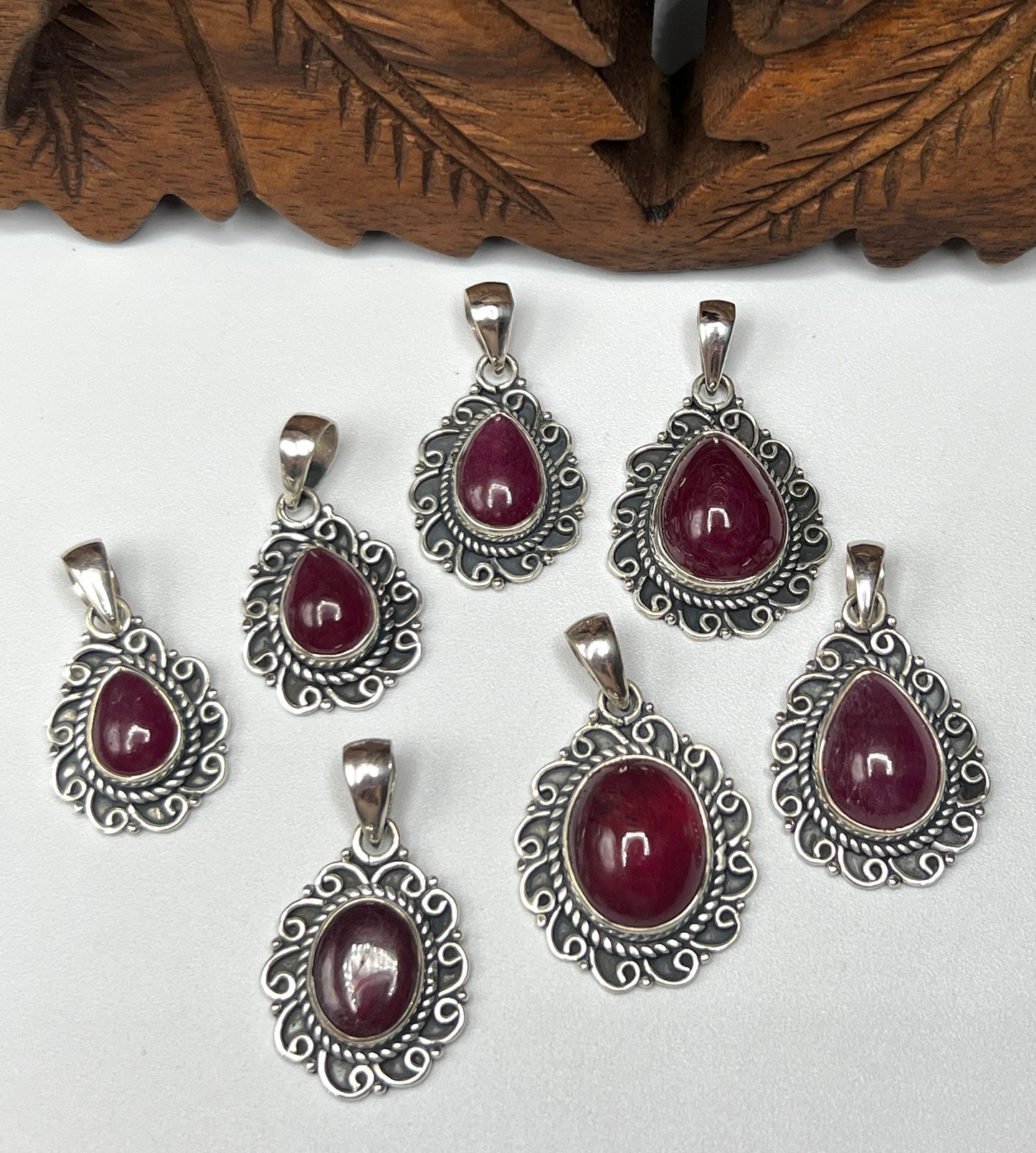Ruby Pendants