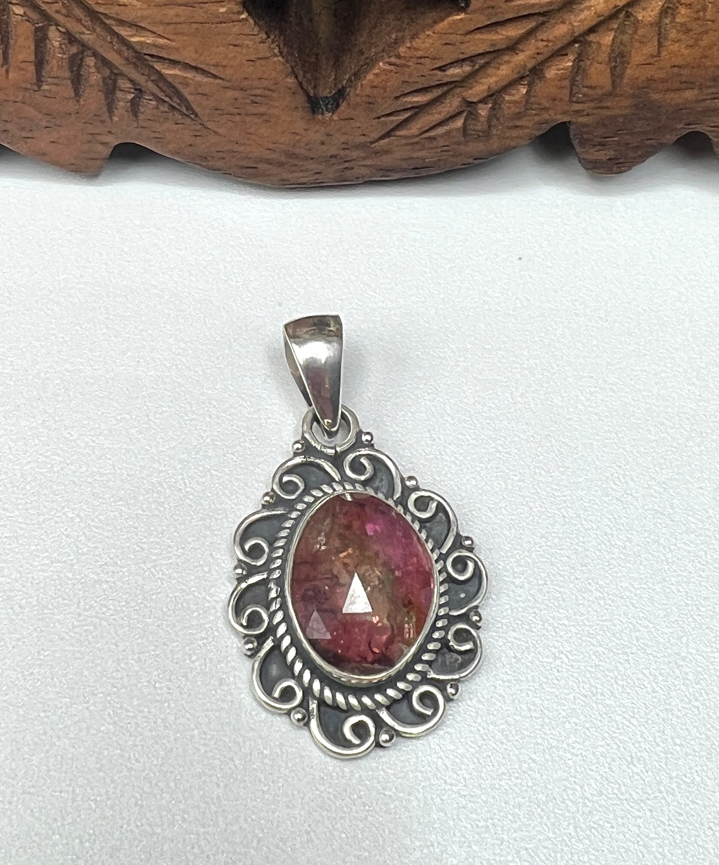 Pink Tourmaline Pendants