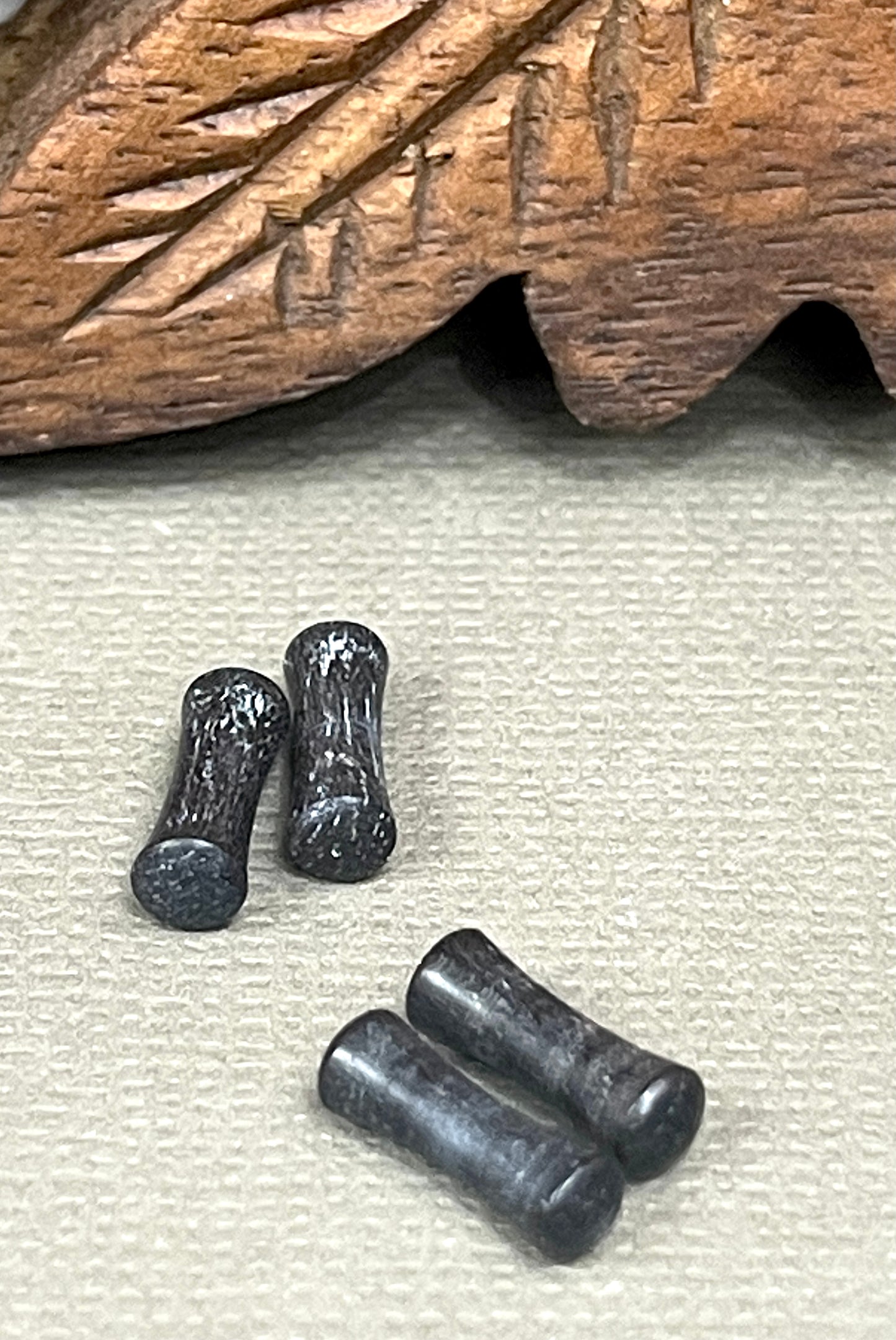 Sono Wood Plug Earrings - 12 gauge- 2 gauge